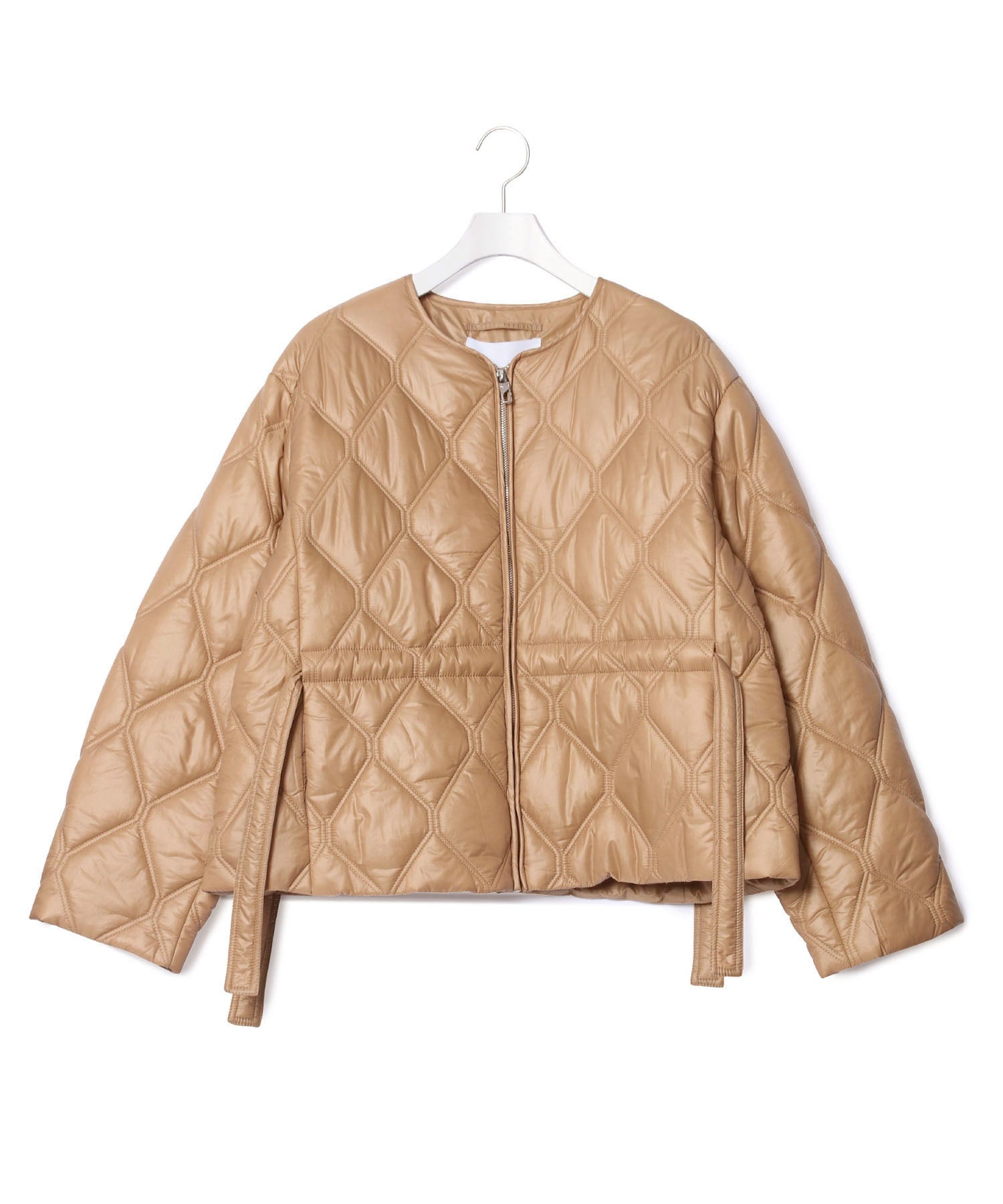 公式サイト限定】【GANNI】Shiny Quilt Jacket ｜ ADAM ET ROPE