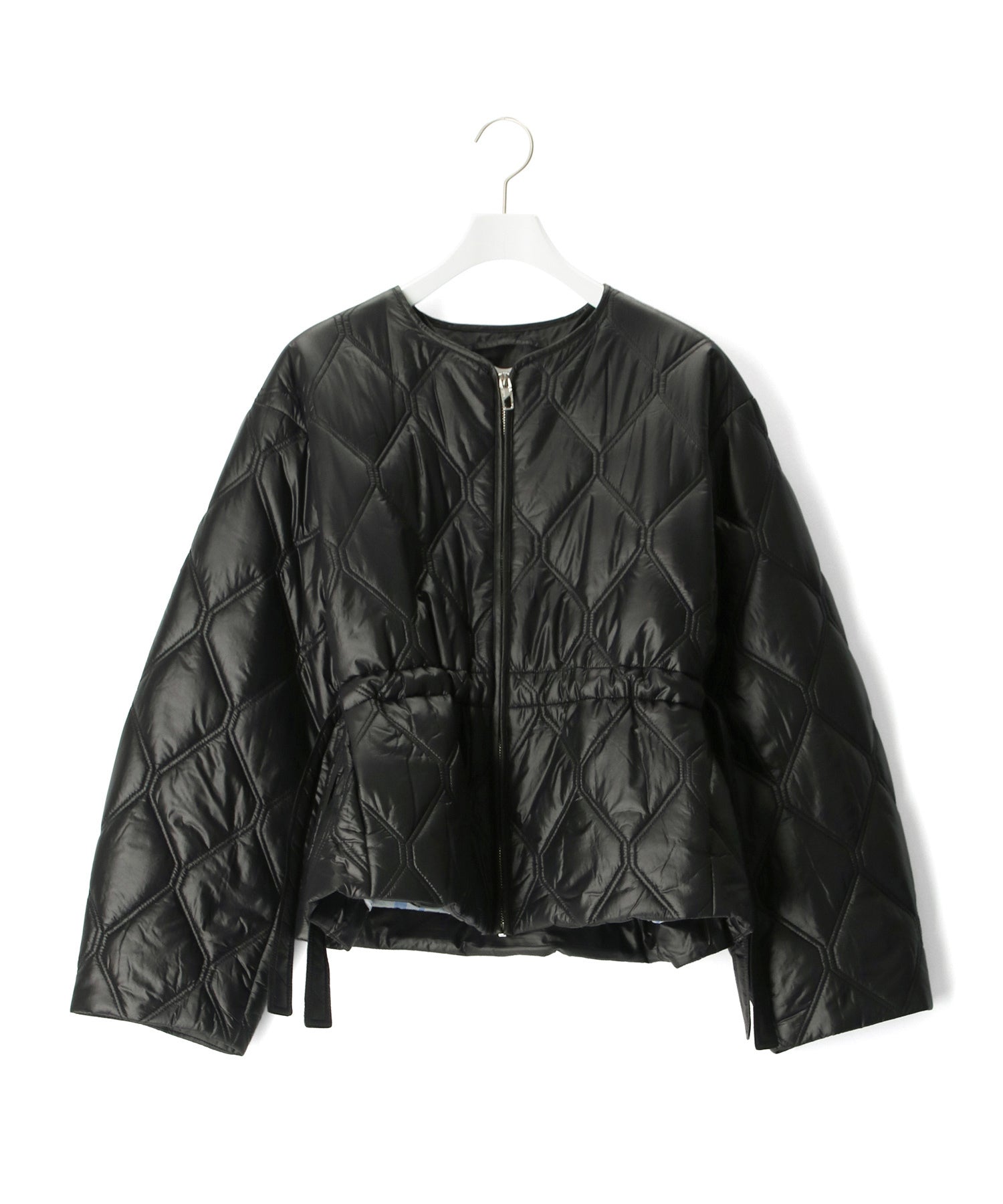 公式サイト限定】【GANNI】Shiny Quilt Jacket ｜ ADAM ET ROPE