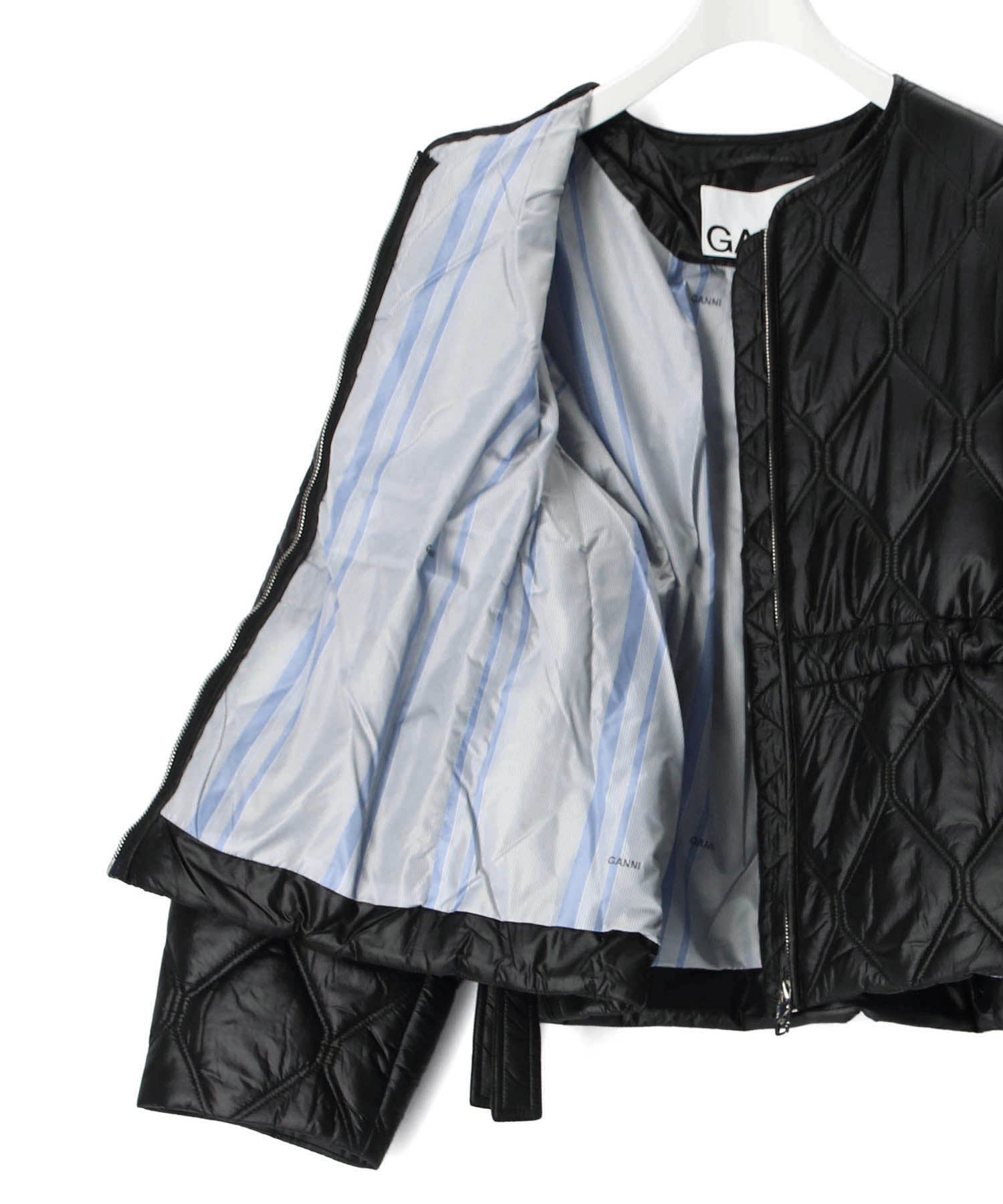 公式サイト限定】【GANNI】Shiny Quilt Jacket ｜ ADAM ET ROPE ...