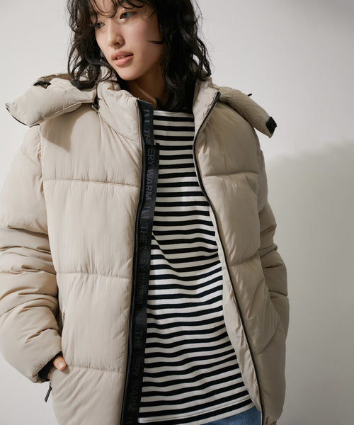 ADAM ET ROPÉ FEMME / 【THE VERY WARM】THE V PUFFER