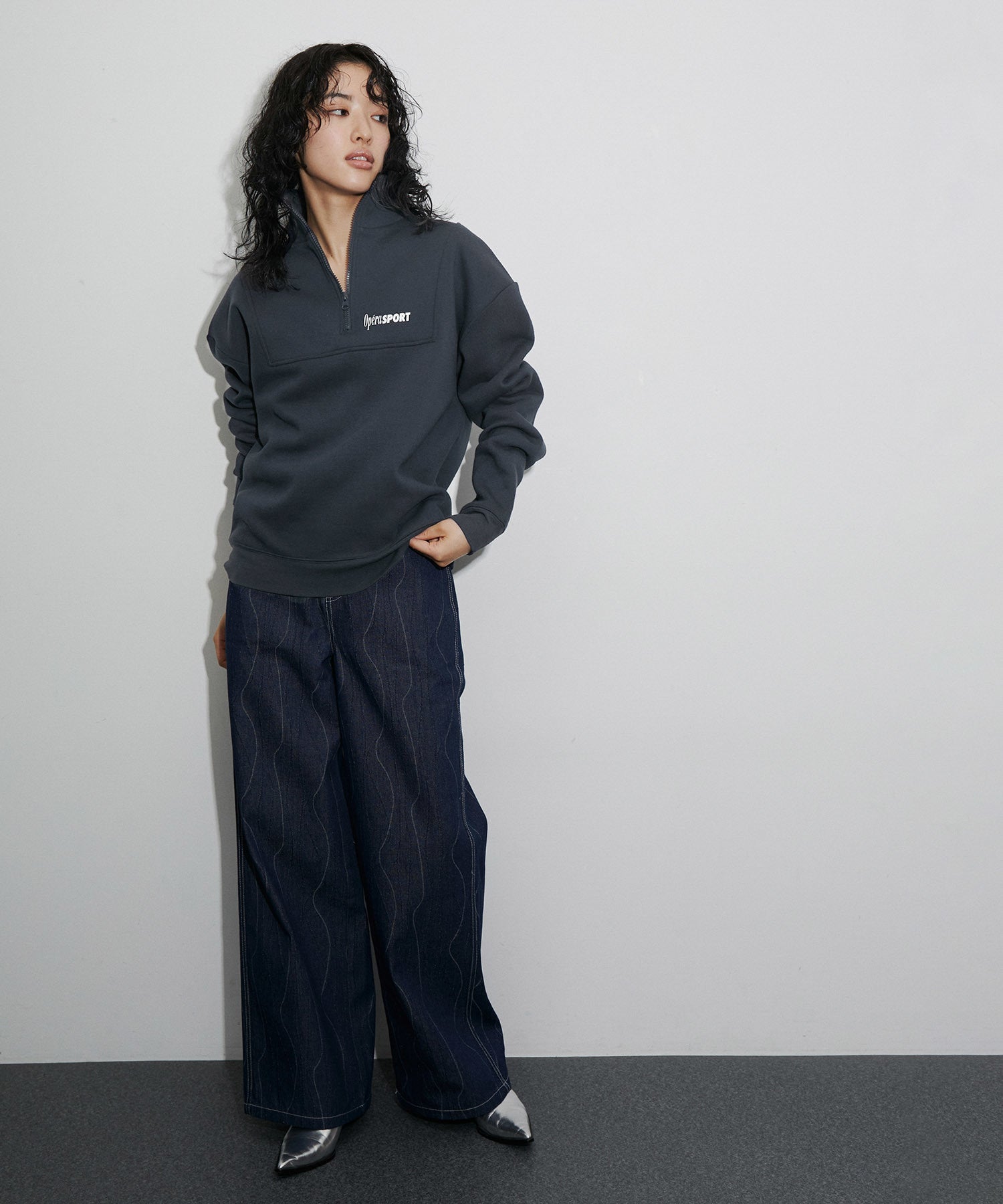 公式サイト限定】【OperaSPORT】MARLEY UNISEX HALF ZIP ｜ ADAM ET ...