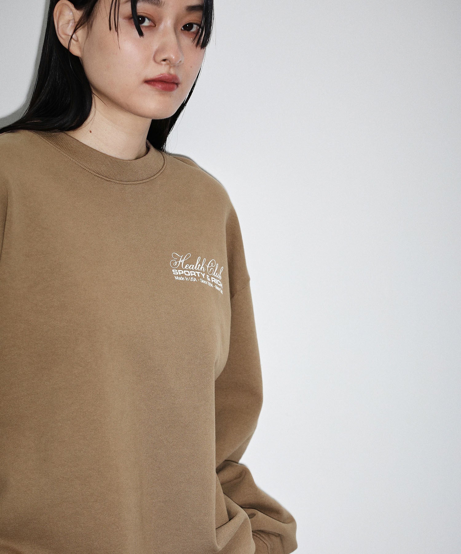 SPORTY&RICH】MADE IN USA CREWNECK ｜ ADAM ET ROPE' | アダムエロペ