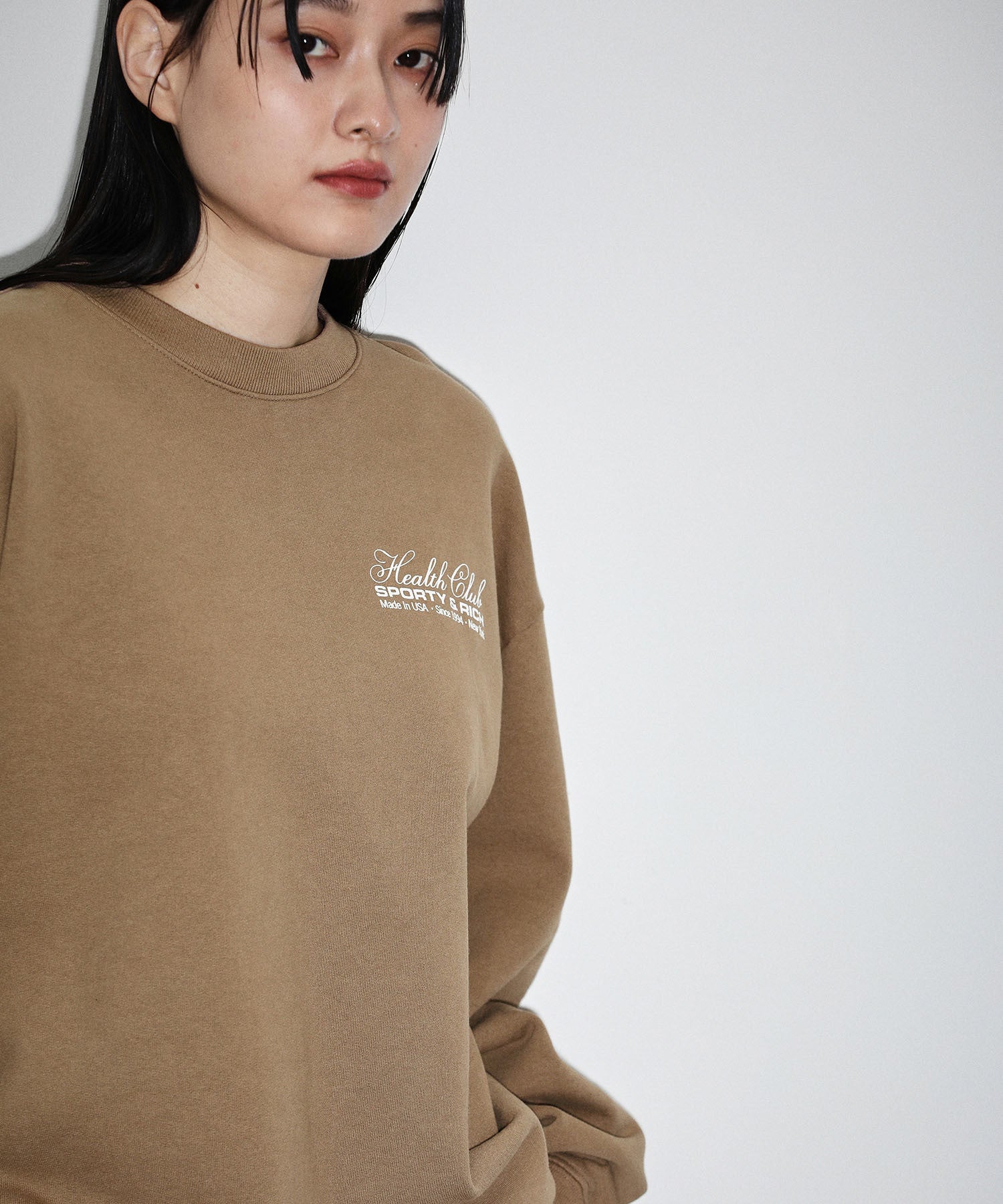 SPORTY&RICH】MADE IN USA CREWNECK ｜ ADAM ET ROPE' | アダムエロペ 