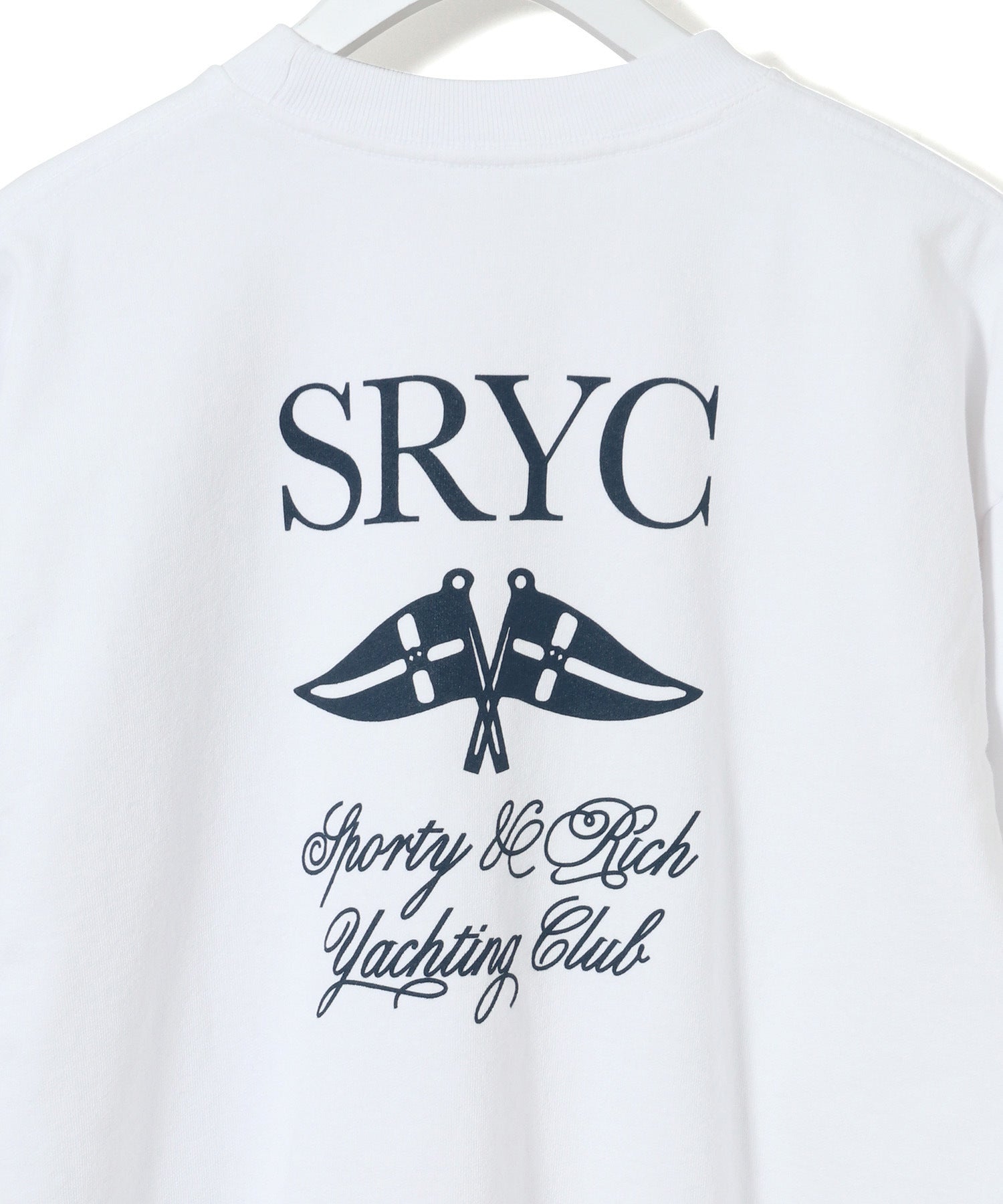 公式サイト限定】【SPORTY&RICH】YATCH CLUB CREWNECK ｜ ADAM ET ROPE 