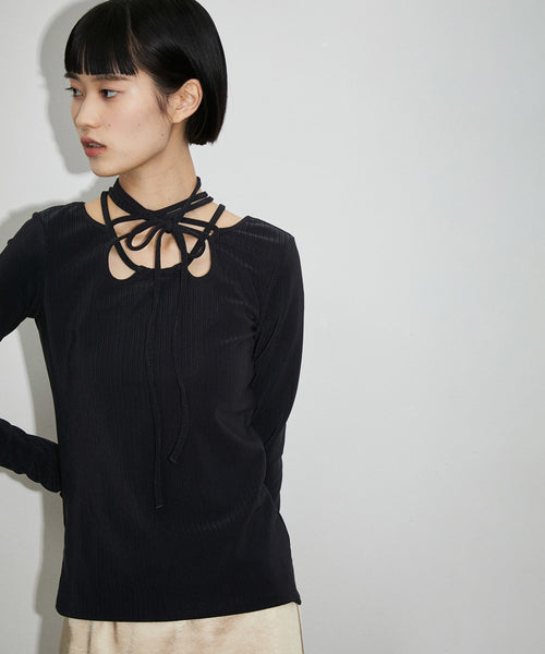 murral Ivy long sleeve top トップス柄デザイン無地