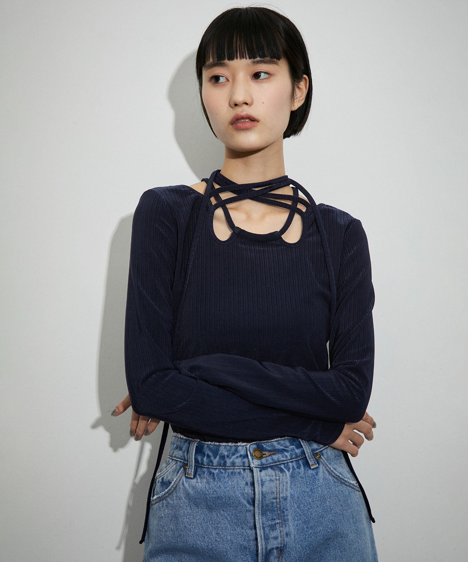 MURRAL】Ivy long sleeve top ｜ ADAM ET ROPE' | アダムエロペ 公式サイト