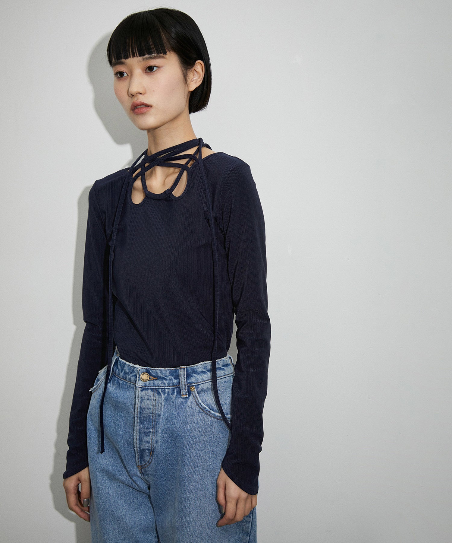 MURRAL】Ivy long sleeve top ｜ ADAM ET ROPE' | アダムエロペ 公式サイト