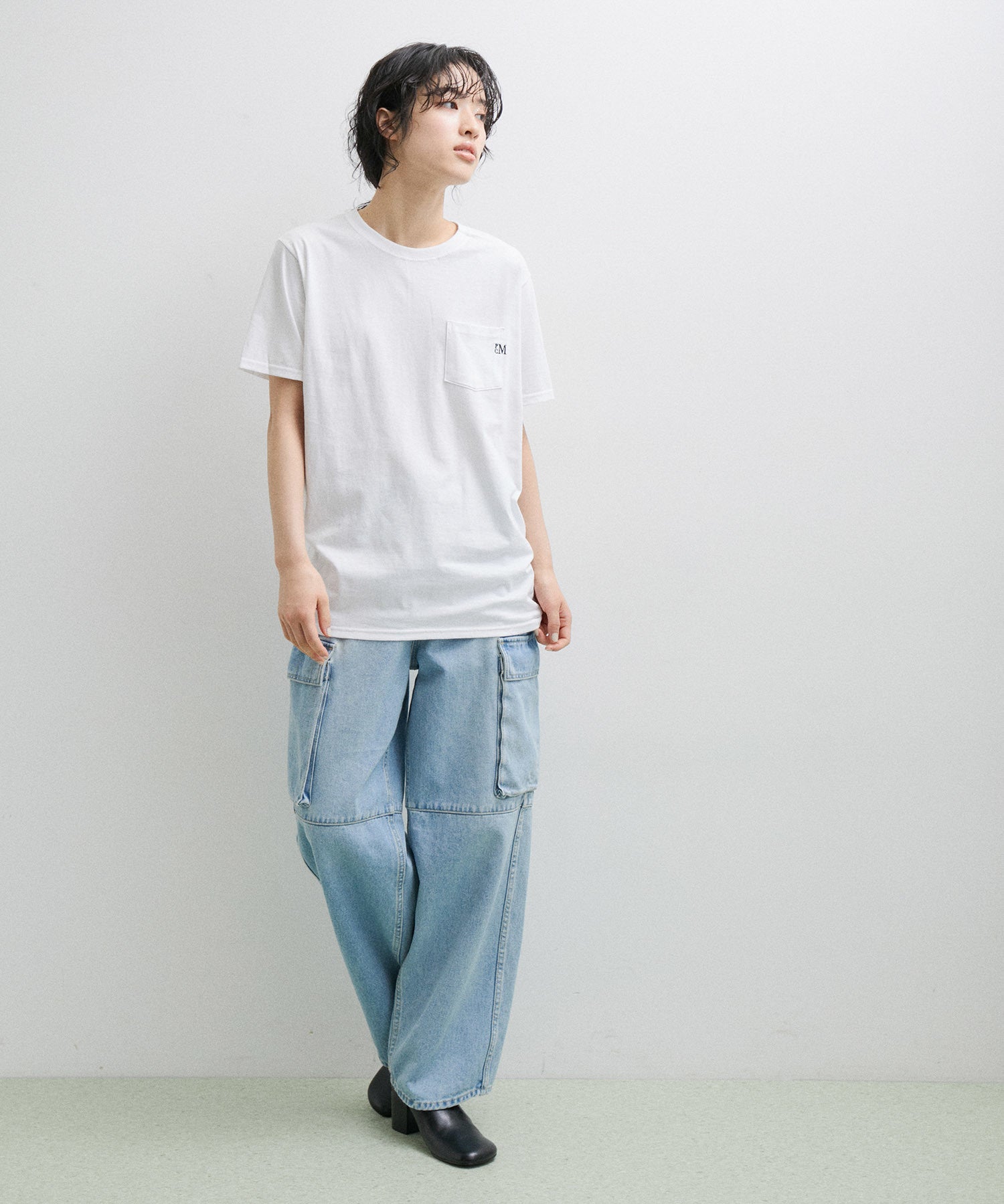 PARROTT CANVAS】FRUIT OF THE LOOM/FAVORITE POCKET TEE (2PACK