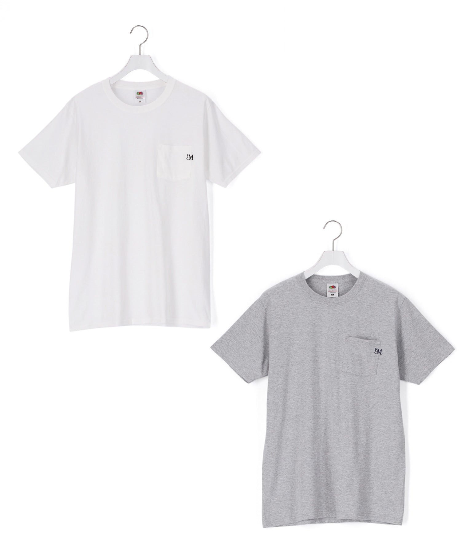 PARROTT CANVAS】FRUIT OF THE LOOM/FAVORITE POCKET TEE (2PACK 