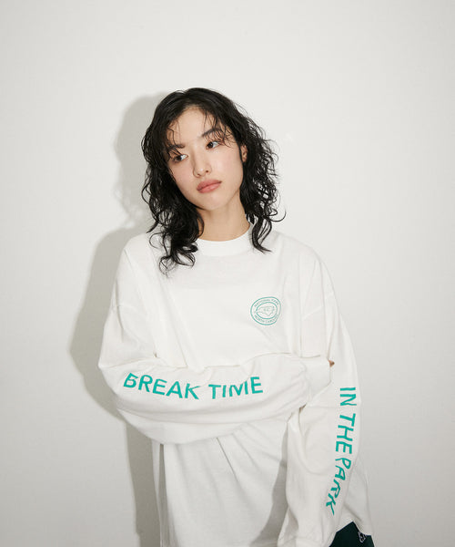 ADAM ET ROPÉ FEMME / 【PARROTT CANVAS】BREAK TIME L/S TEE