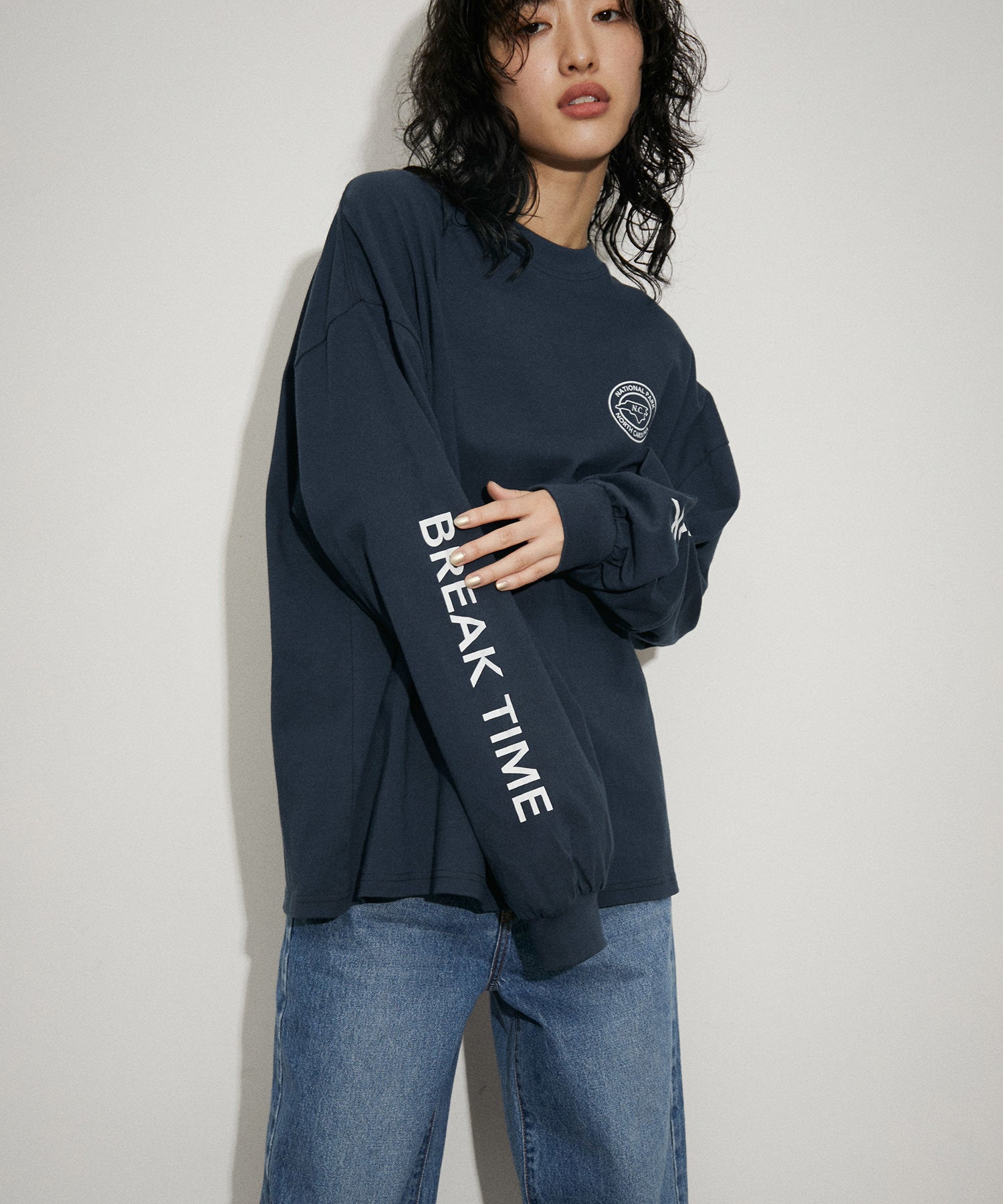 PARROTT CANVAS】BREAK TIME L/S TEE ｜ ADAM ET ROPE' | アダムエロペ