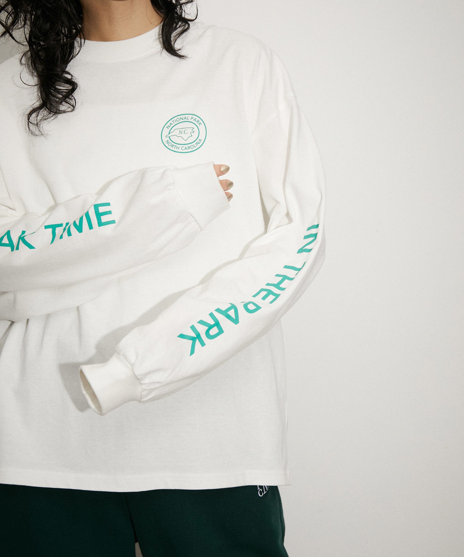 PARROTT CANVAS】BREAK TIME L/S TEE ｜ ADAM ET ROPE' | アダムエロペ