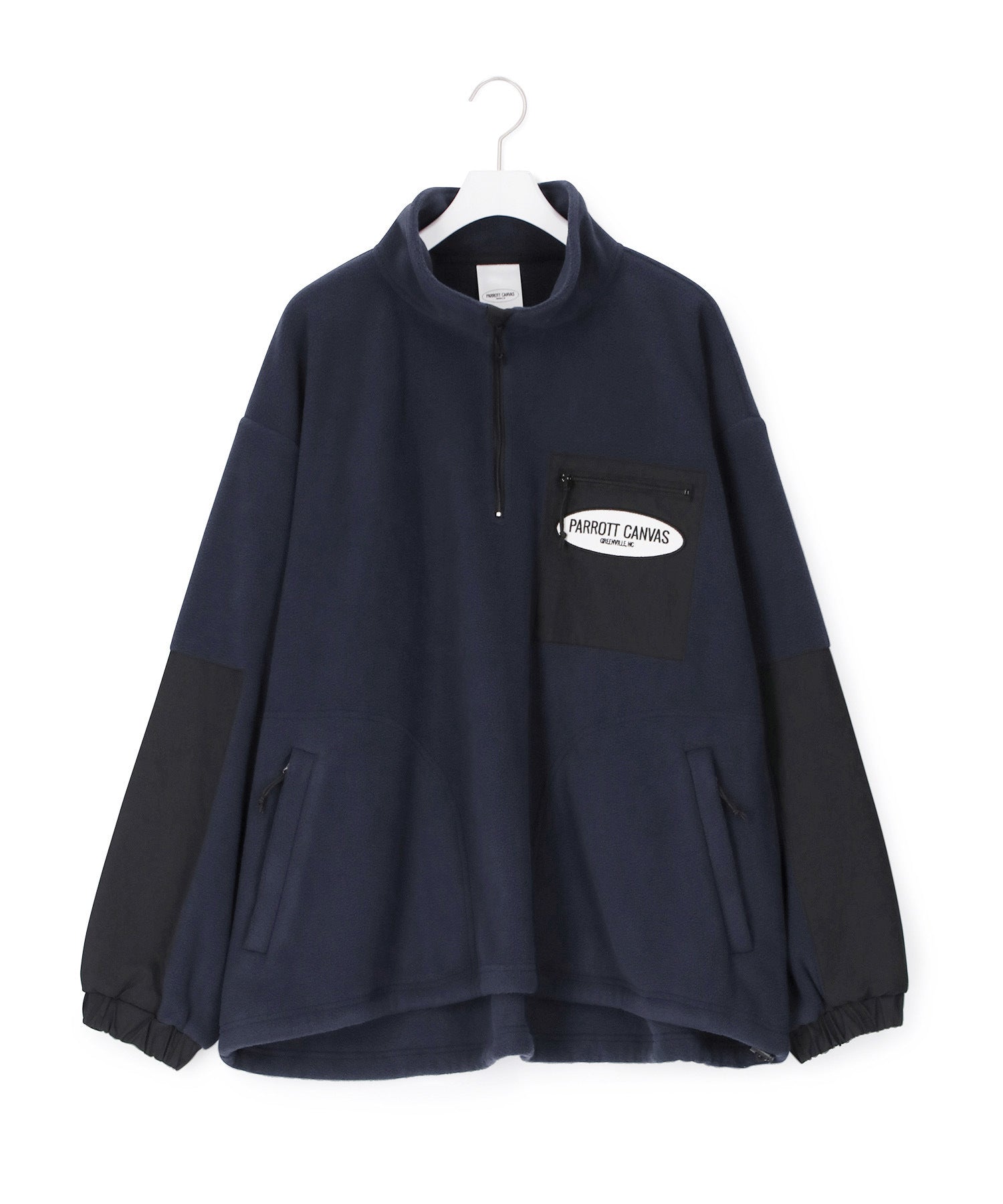 PARROTT CANVAS】HALF ZIP PULLOVER ｜ ADAM ET ROPE' | アダムエロペ