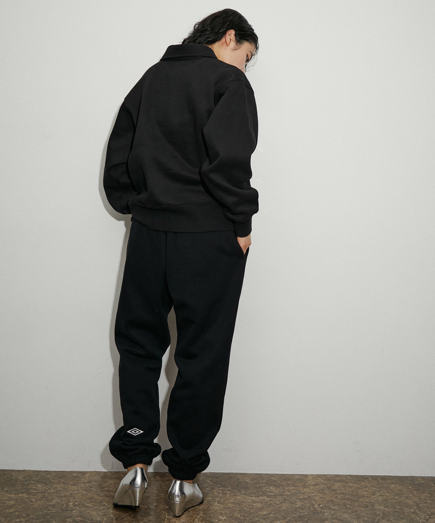 【UMBRO for ADAM ET ROPE'】COLLARED SWEAT PO