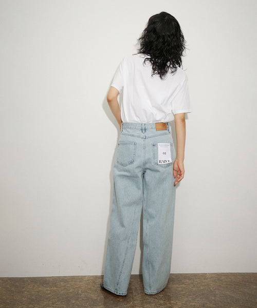 ADAM ET ROPÉ FEMME / 【RAIVE】STRIPE DYEING DENIM PANTS (パンツ