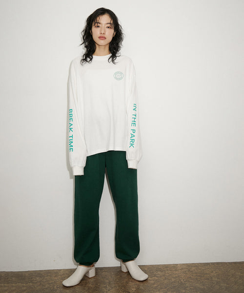 ADAM ET ROPÉ FEMME / 【PARROTT CANVAS】PCM FUNCTIONAL SWEAT PANTS