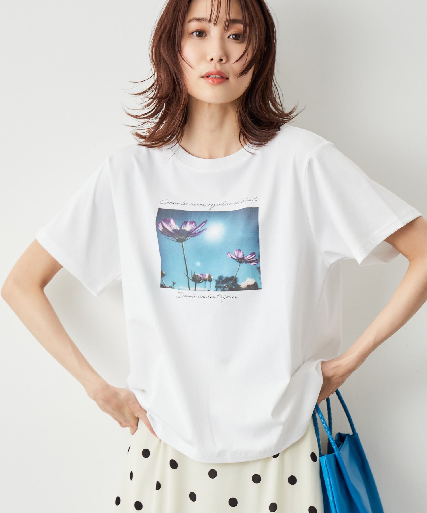 ROPÉ PICNIC / RENU/Logo&Photo Tシャツ (トップス / Tシャツ