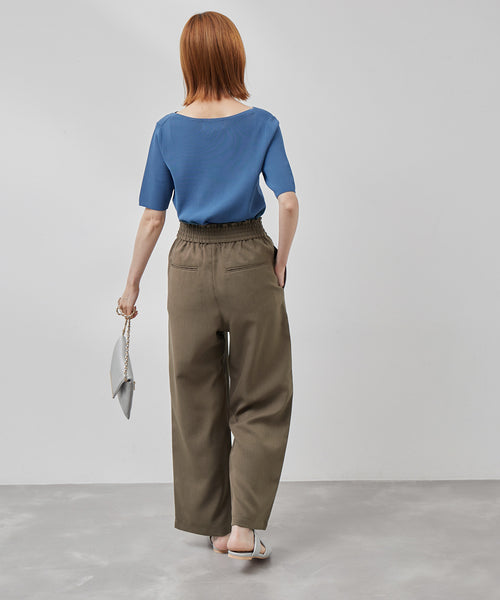 ROPÉ PICNIC / Powder Twill Stretch ワイドパンツ (パンツ / パンツ