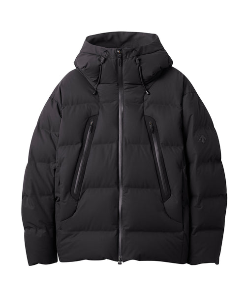 【クリーニング済】 デサント ジャンパージャケット サイズ XL ブラックDESCENTE