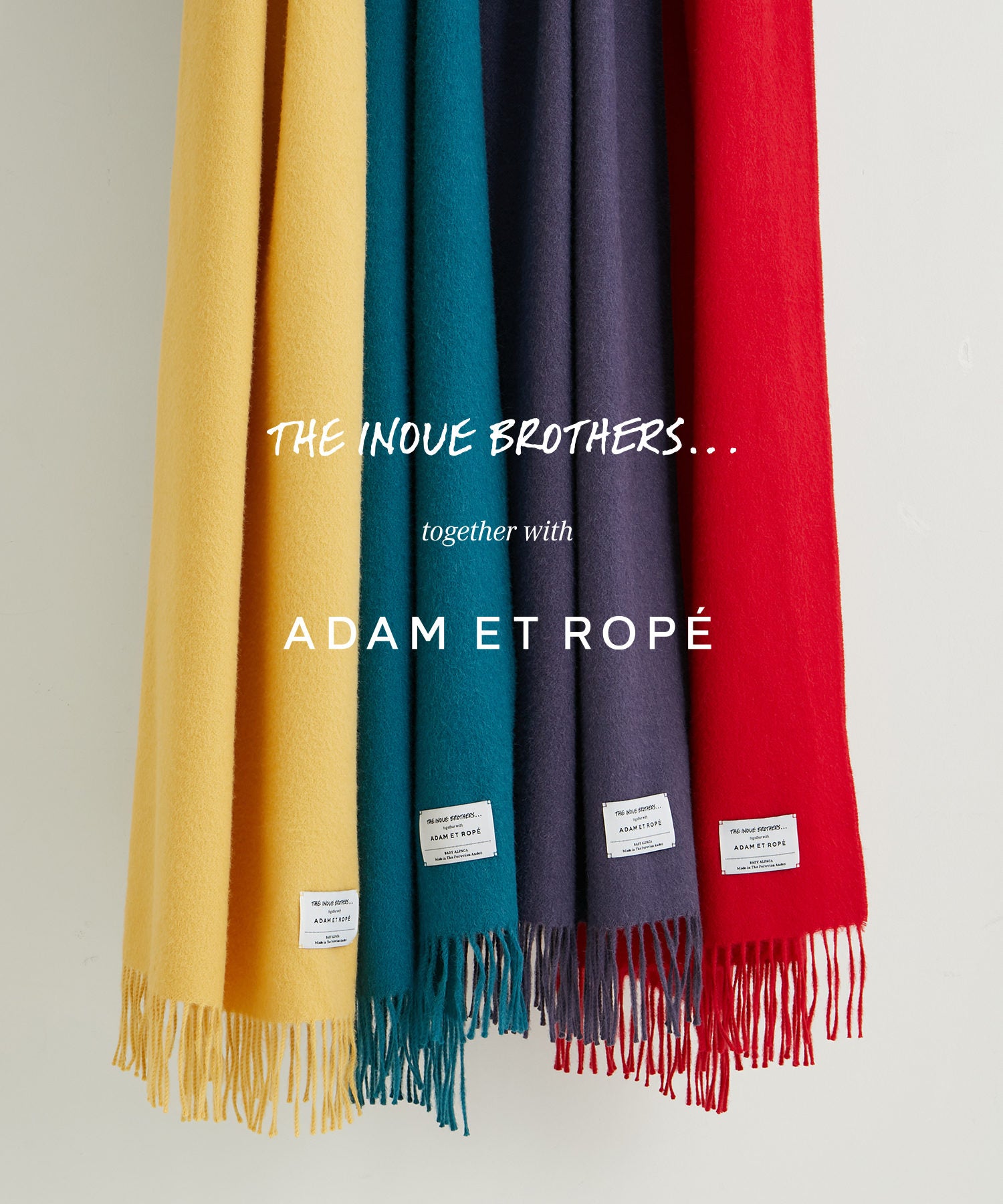 ADAM ET ROPÉ HOMME / 《23AW 新色追加》【THE INOUE BROTHERS for