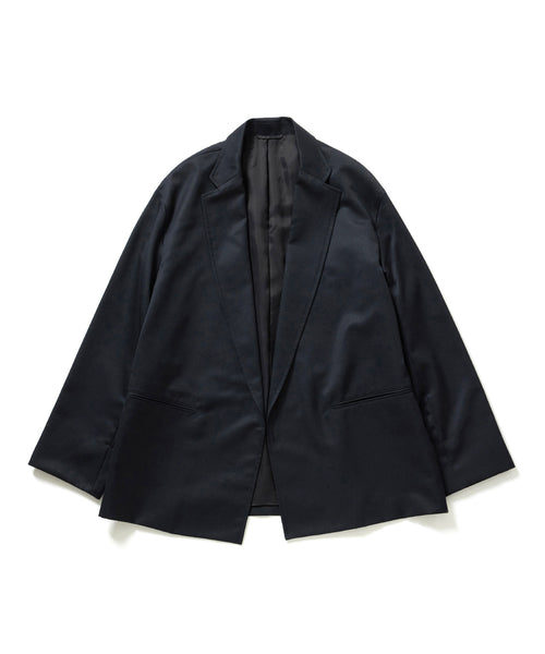 bluブラームス Silk Wool Tropical Cardigan Jacket