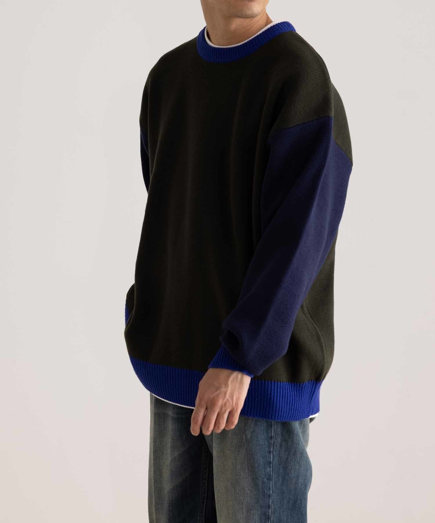 LOGAN/ローガン別注】Color Block CrewNeck / UNISEX ｜ ADAM ET ROPE