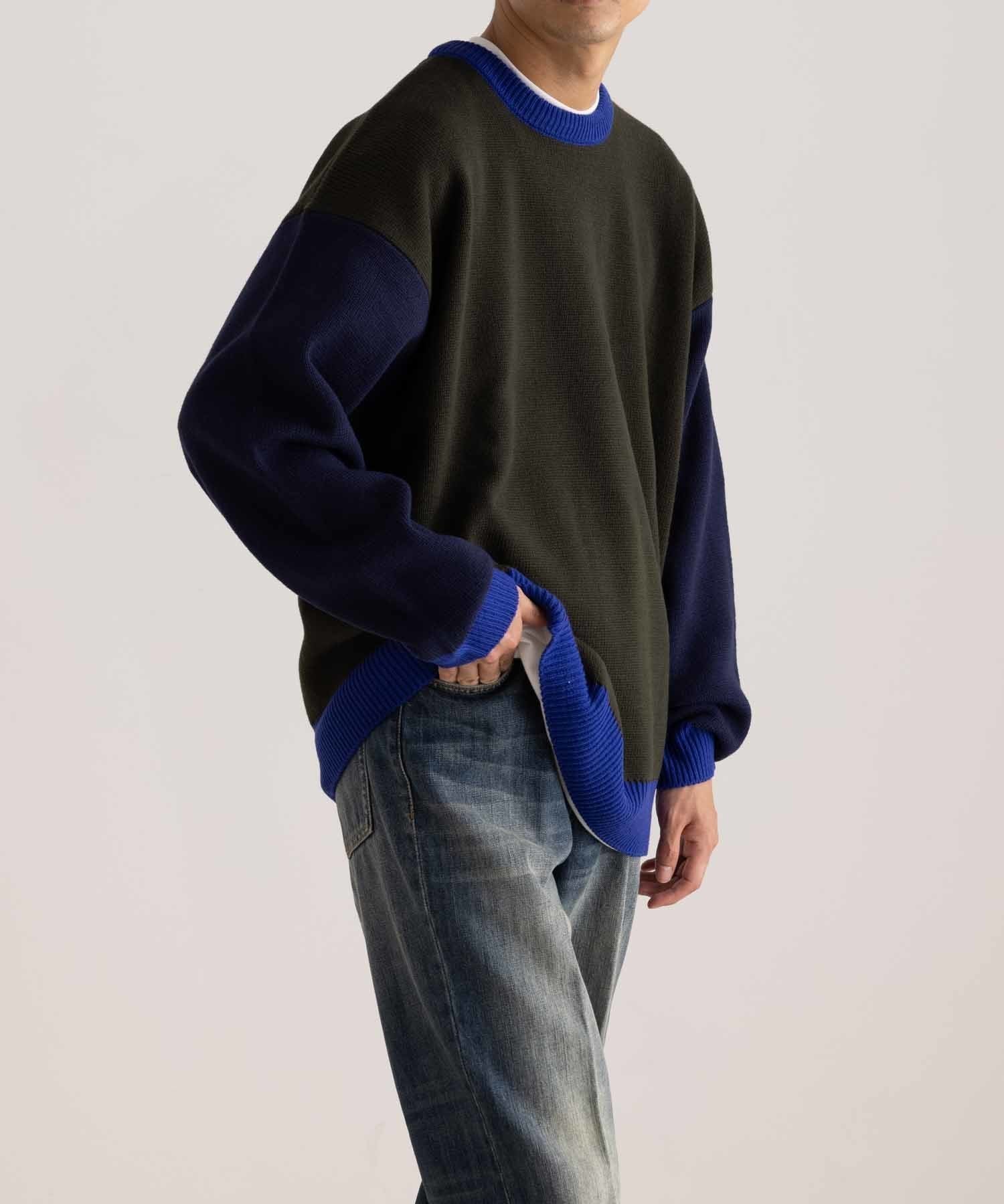 LOGAN/ローガン別注】Color Block CrewNeck / UNISEX ｜ ADAM ET ROPE