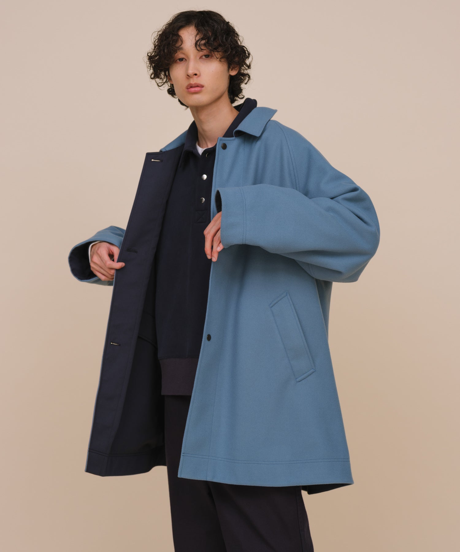 Acne Studios MAGMA 極厚メルトン　オーバーサイズ　コート