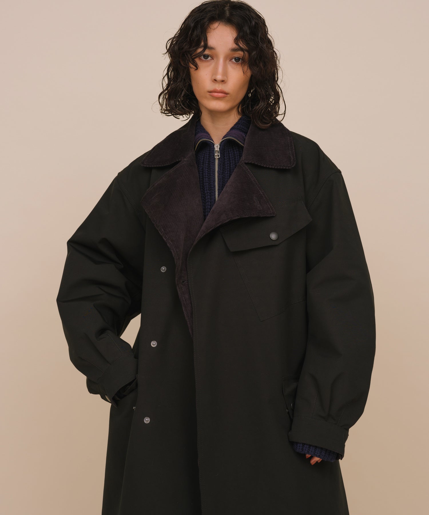 BARBOUR バブアー別注】DESPATCH RIDERS COAT ノンオイルド / ロイヤル ...