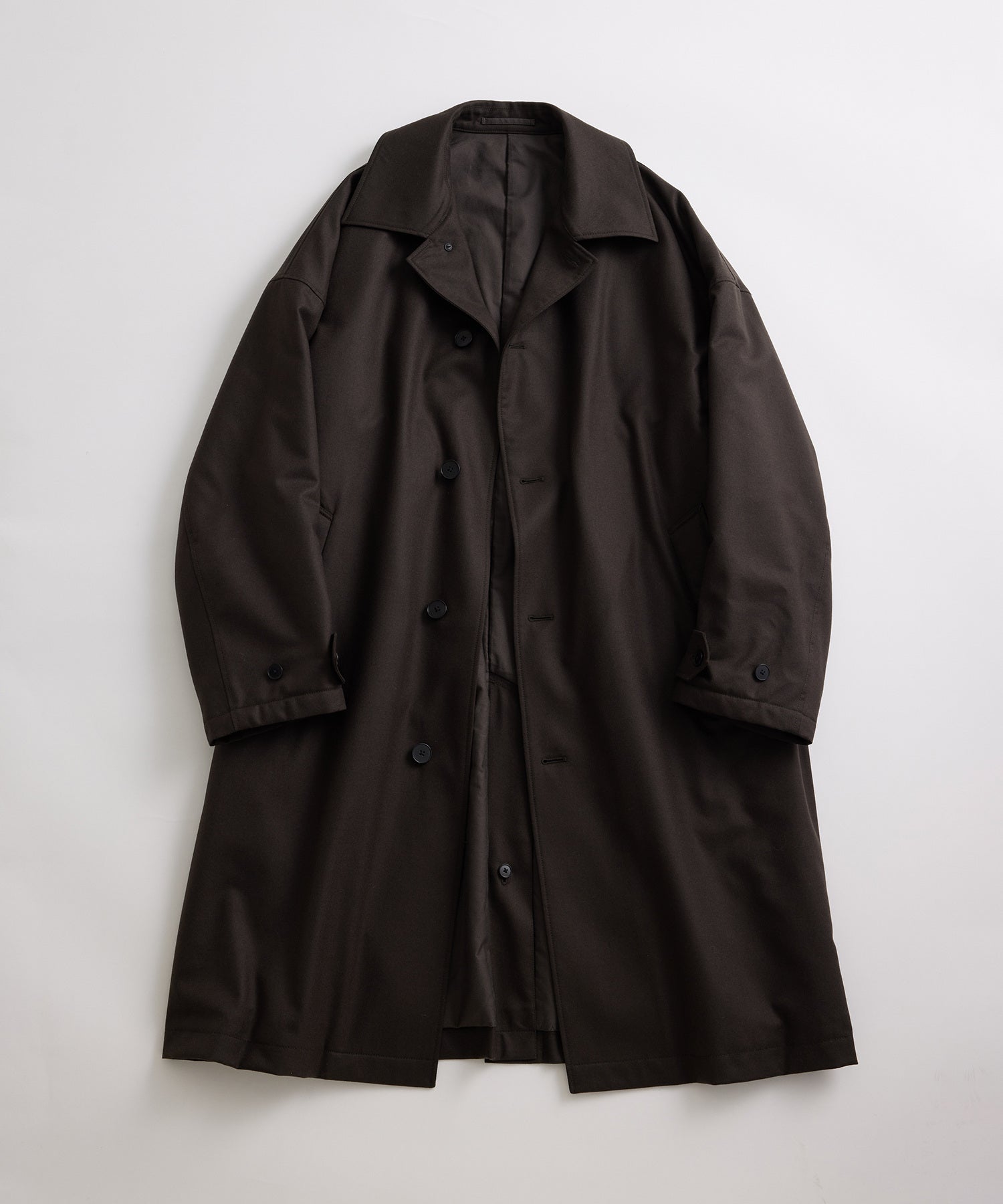 【Scye Clothing】EX Insulation Balmacaan Coat ｜ ADAM ET