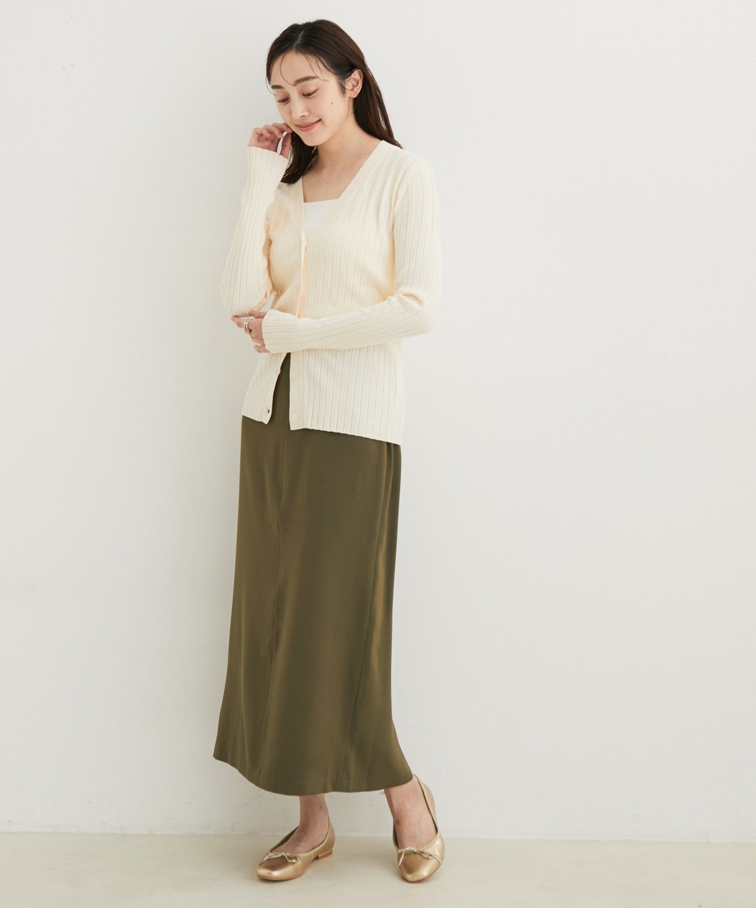 専用です‼️J-LINEN ロングスカートスカート