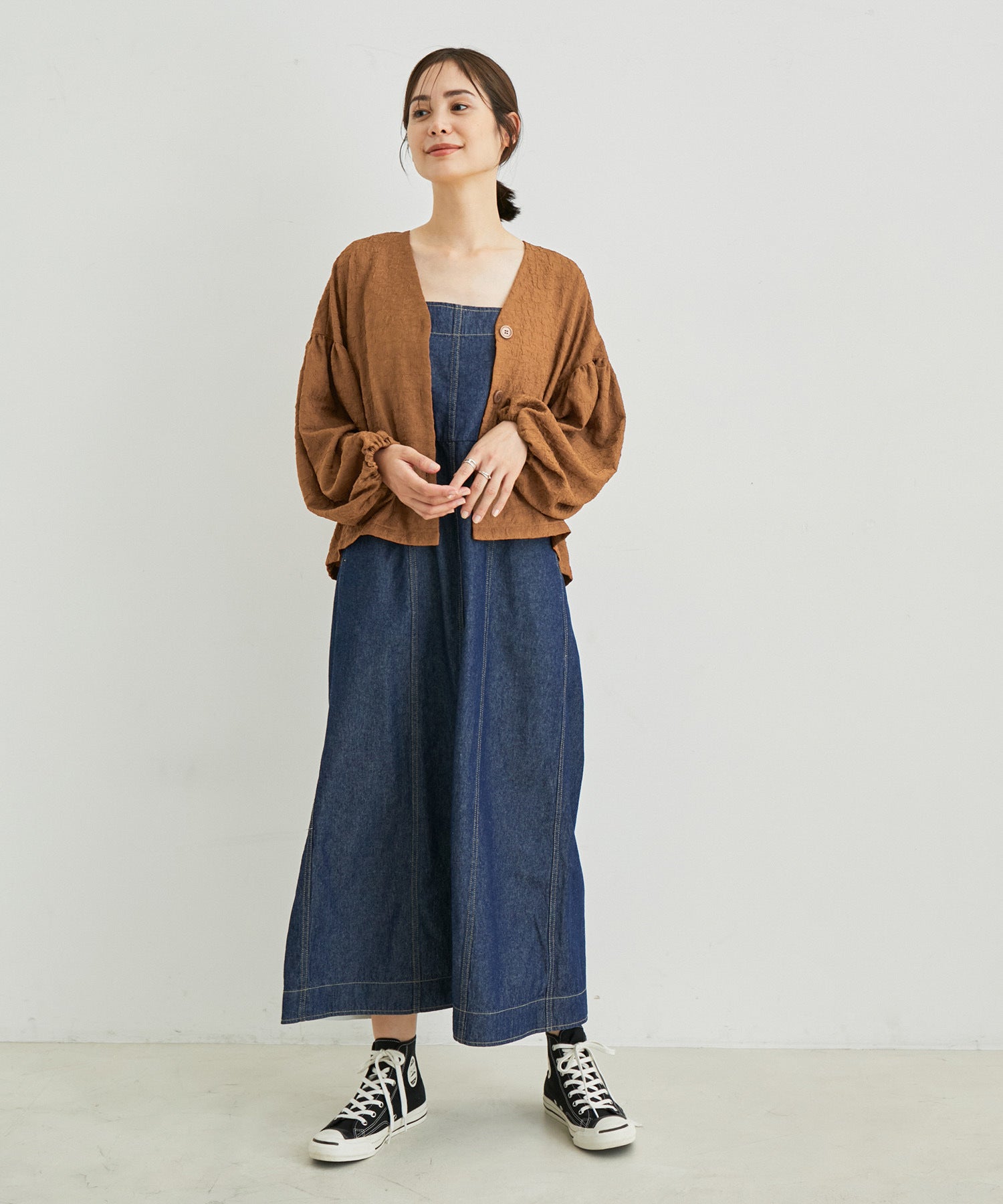 人気商品販売中 AVALONE 19aw バルーンスリーブシャツ - トップス