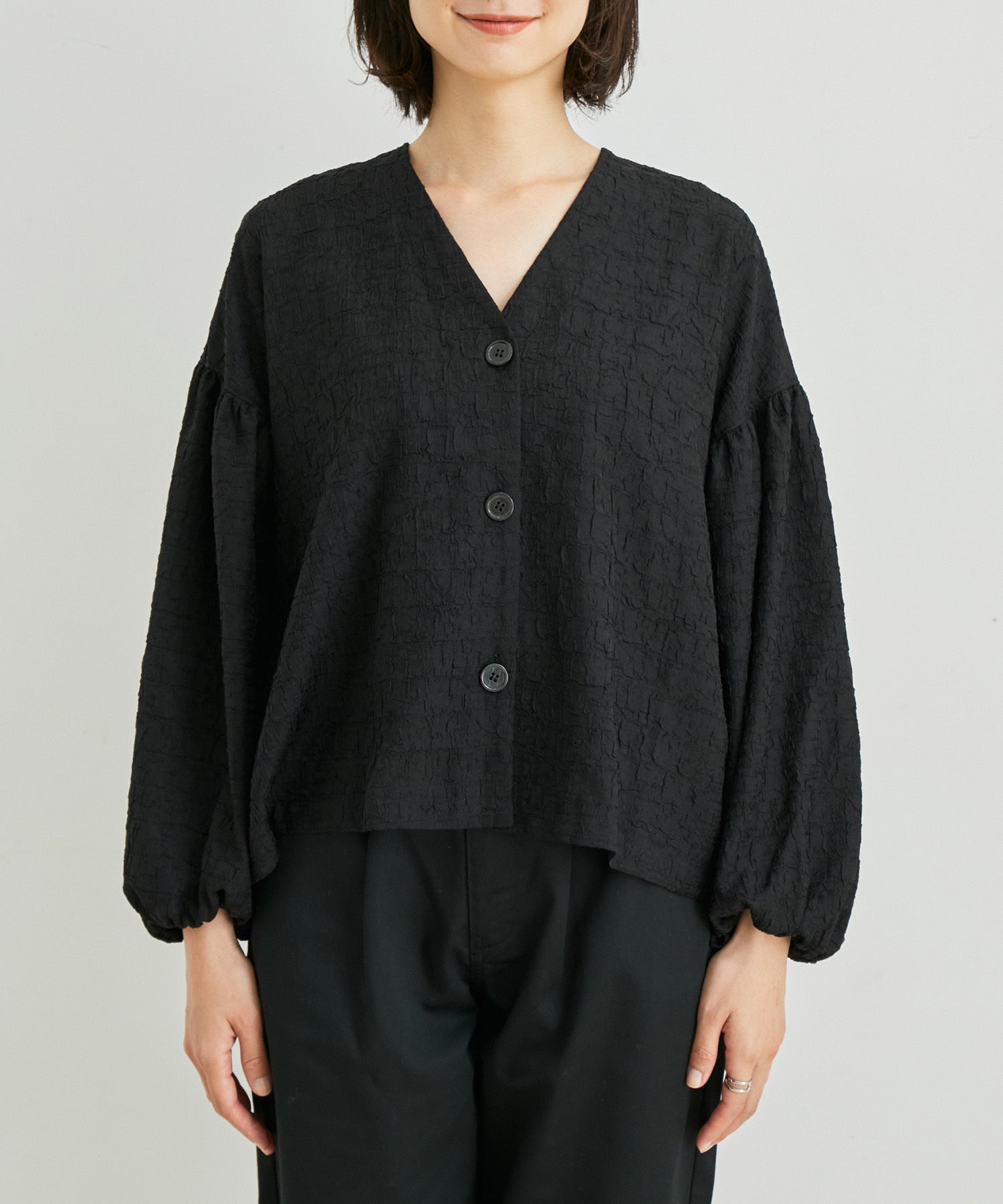 人気商品販売中 AVALONE 19aw バルーンスリーブシャツ - トップス