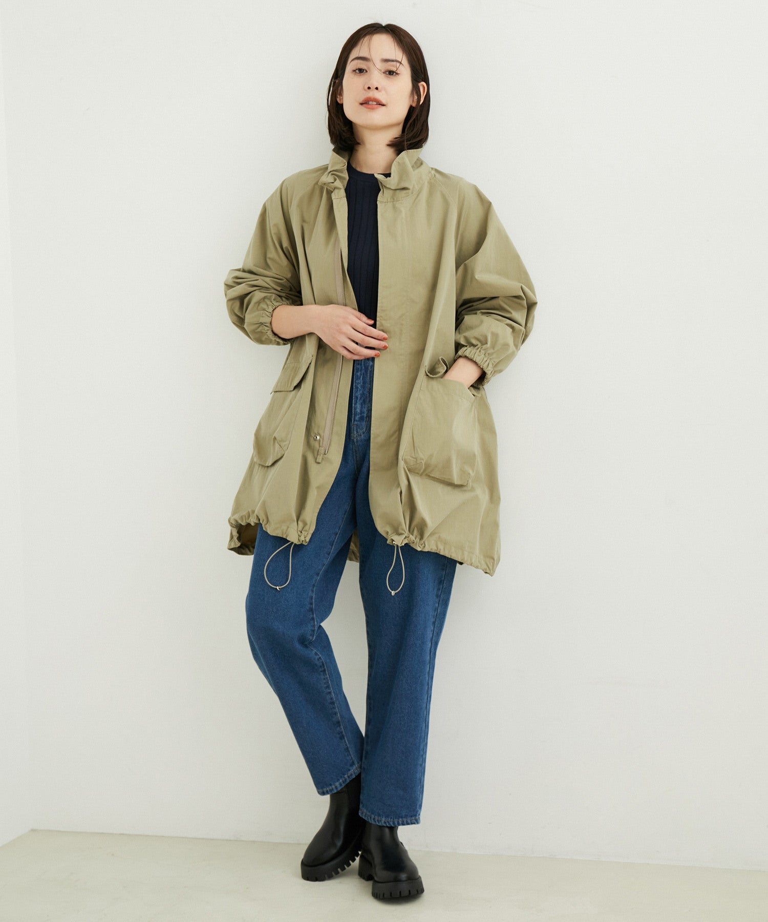 traditional whetherwear ナイロンモッズコート - モッズコート