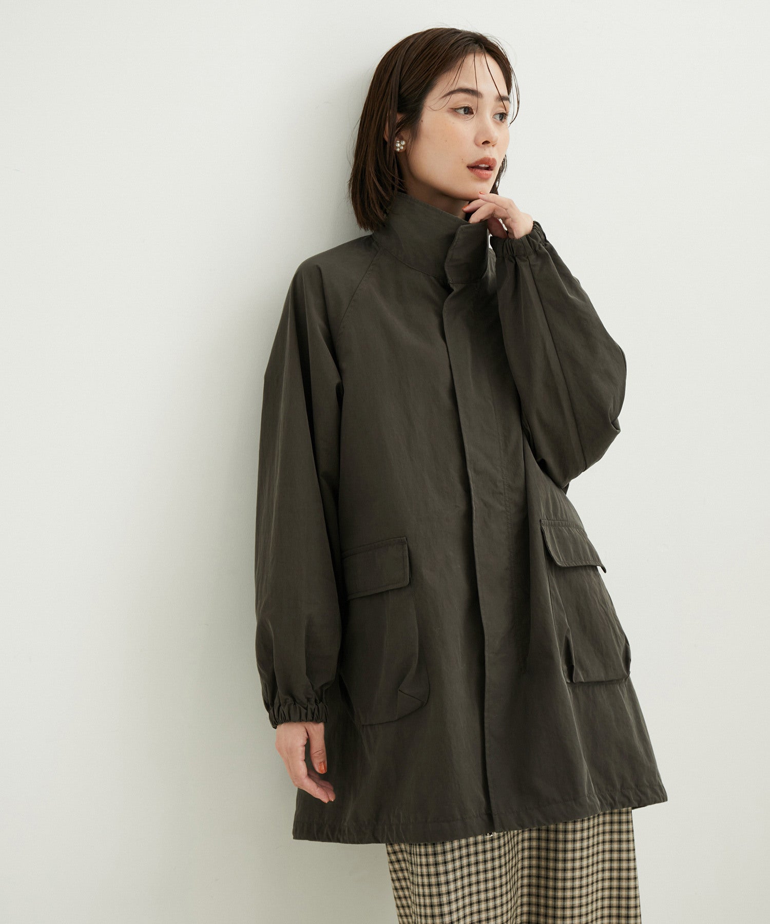 traditional whetherwear ナイロンモッズコート - モッズコート