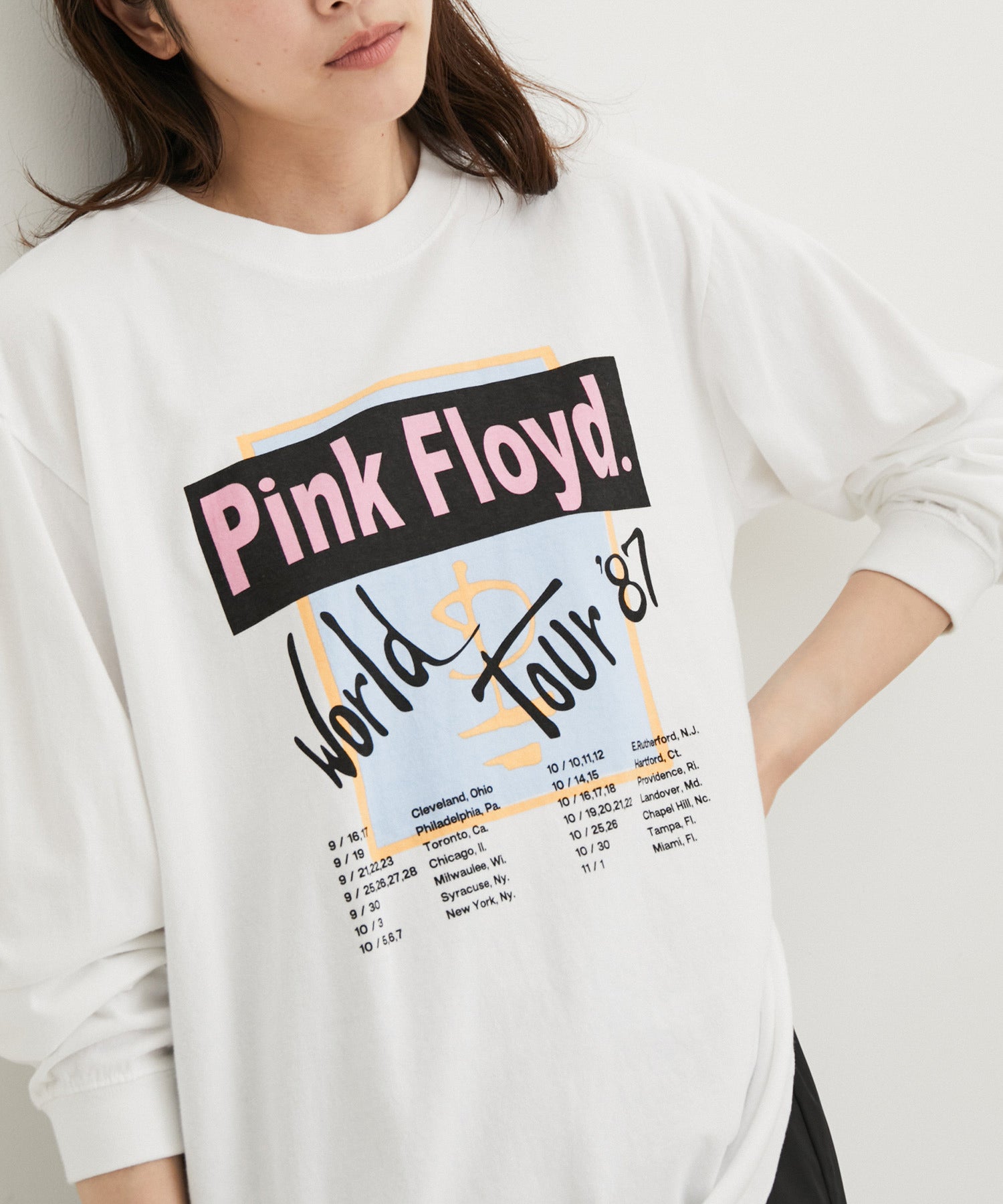 GOOD ROCK SPEED】PINK FLYDO ロングスリーブTシャツ ｜ ROPE'（ロペ