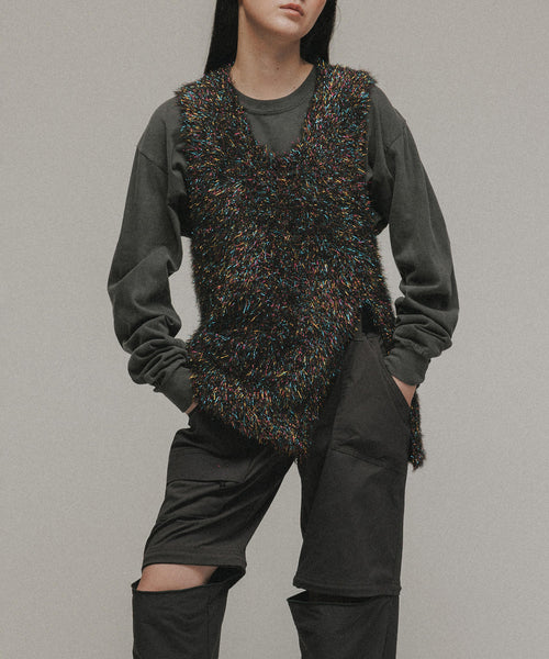 M TO R(ムウ ト アール) / ［TOPS］GALAXY TUNIC KNIT VEST (トップス 