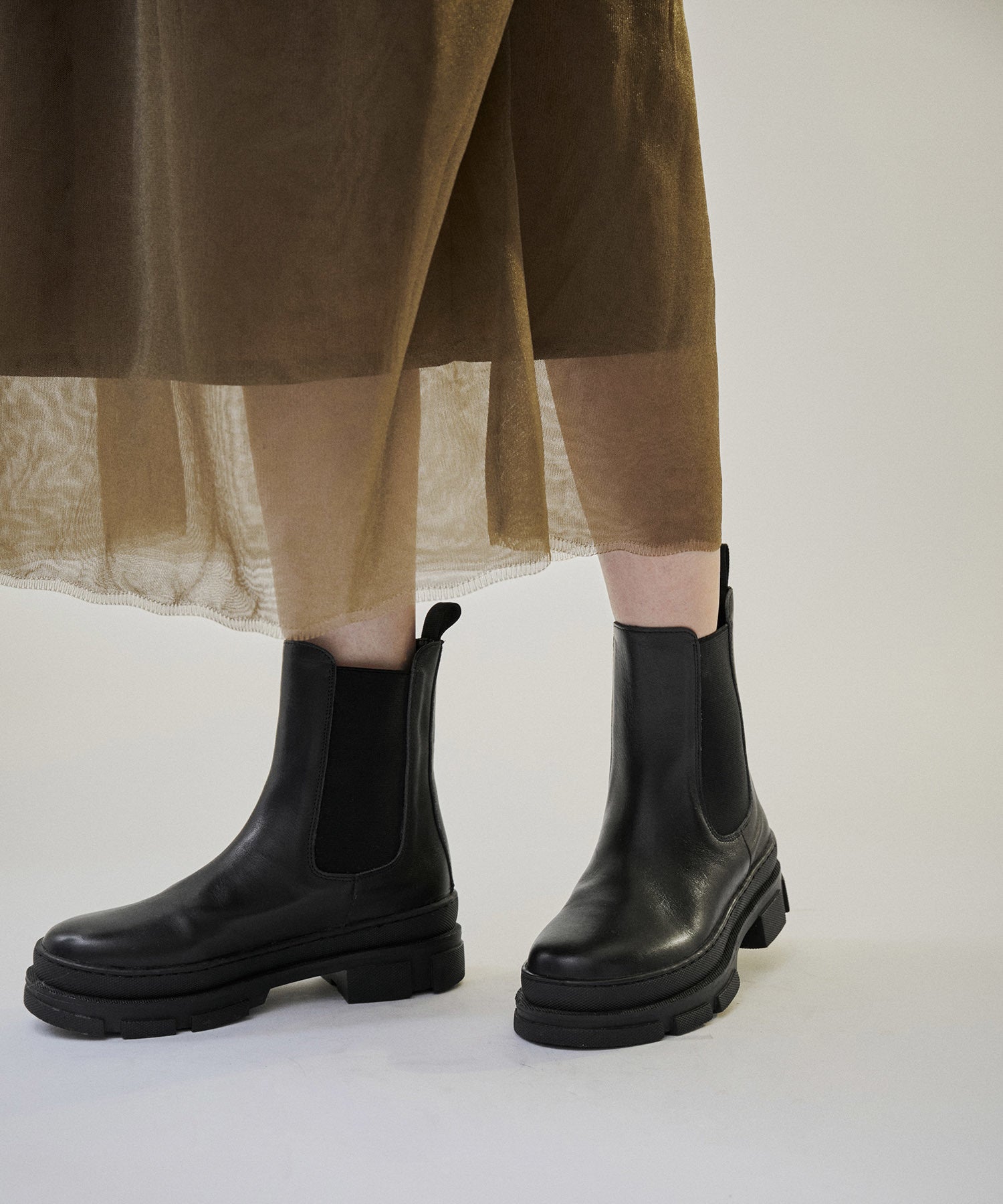 素材本革REMME / レメ「Chelsea Boots 」サイドゴアブーツ　新品未使用