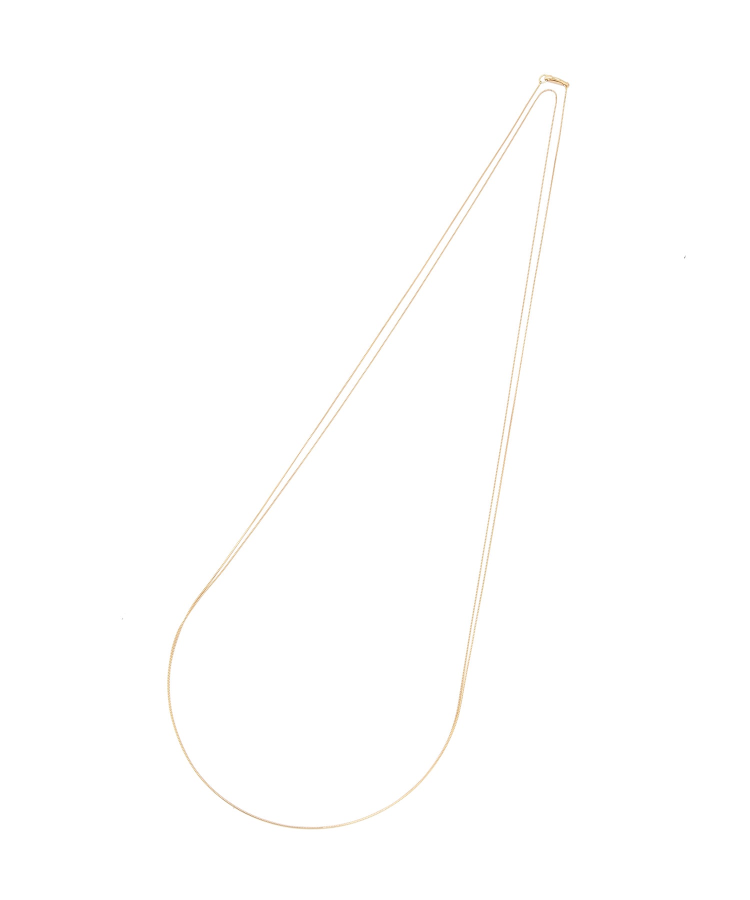 公式サイト限定】【GIGI（ジジ）】Gold line necklace1200mm ｜ SALON