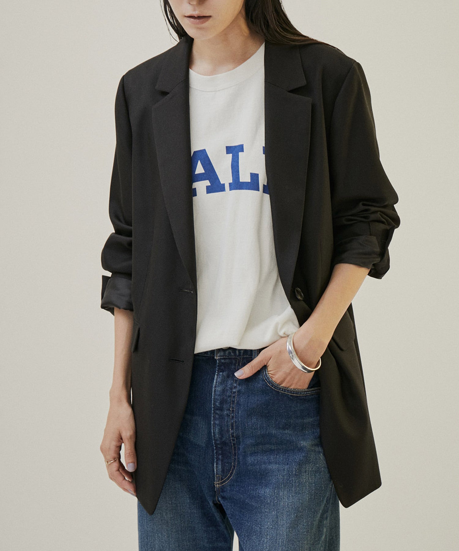 Sana（サナ）】【セットアップ対応】Shirt jacket ｜ SALON adam et