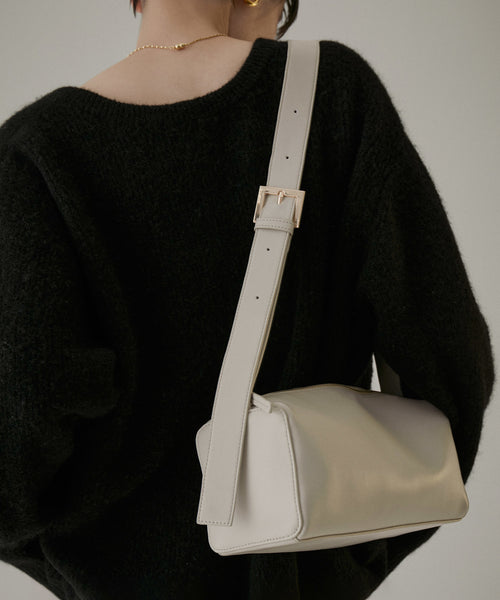 Shoulder Bag◇light gray◇カゴバッグ