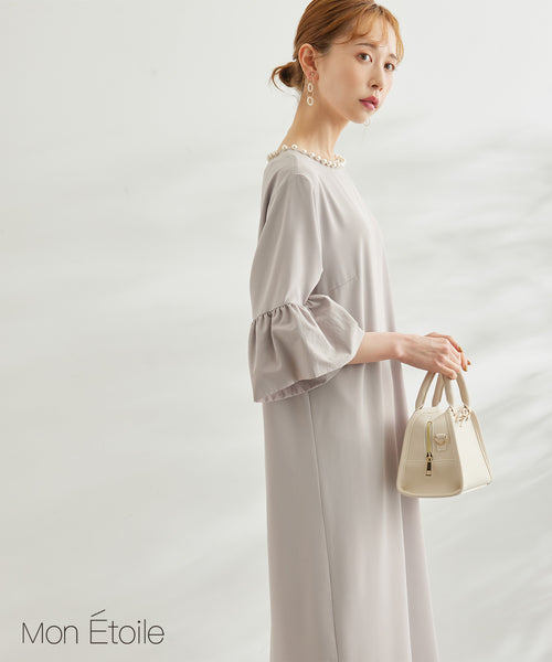 ROPÉ PICNIC(ロペピクニック) / 【一部店舗限定】【Mon E'toile/モンエトワール】パールサックDress (ワンピース / ドレス)  通販｜J'aDoRe JUN ONLINE