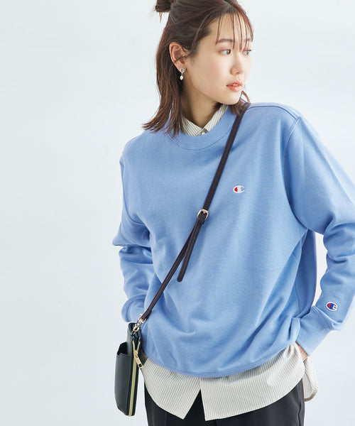 【美品】champion チャンピオン クロップド丈 トレーナー スウェット