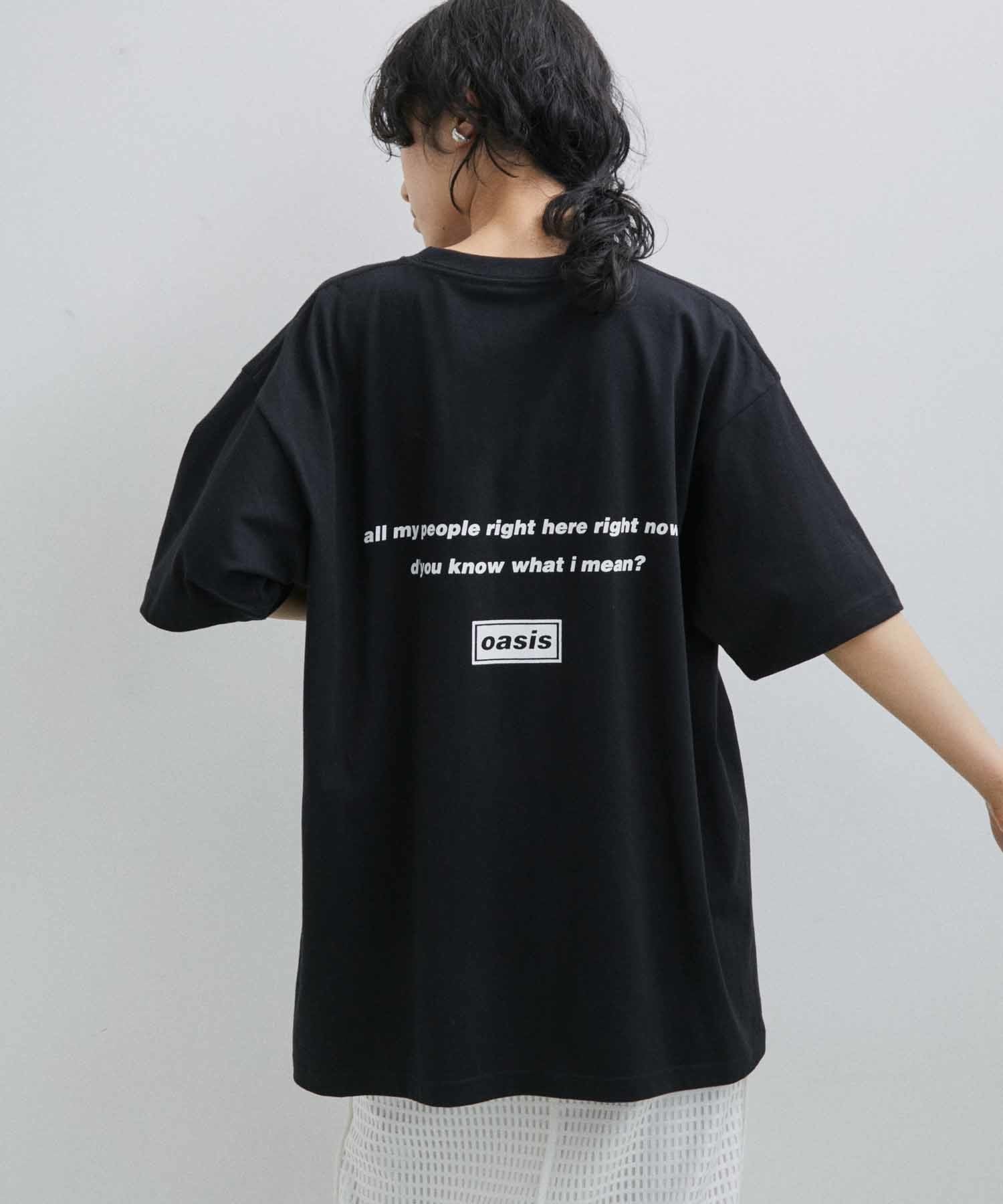 アダムエロペ　オアシス　Tシャツ　サイズM   黒　OASIS