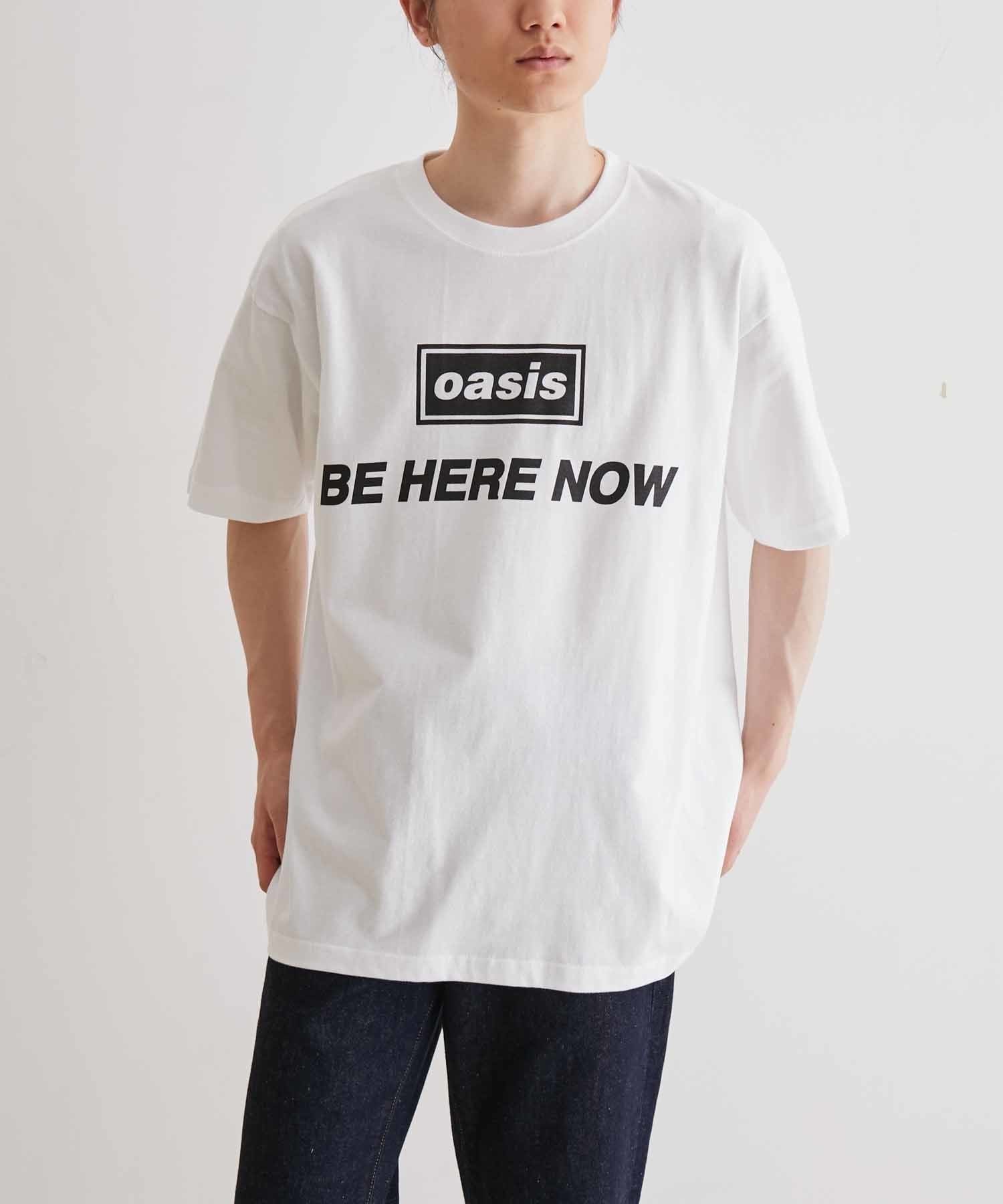 値下げ歓迎 OASIS オアシス ツアーTシャツ クリーム色-