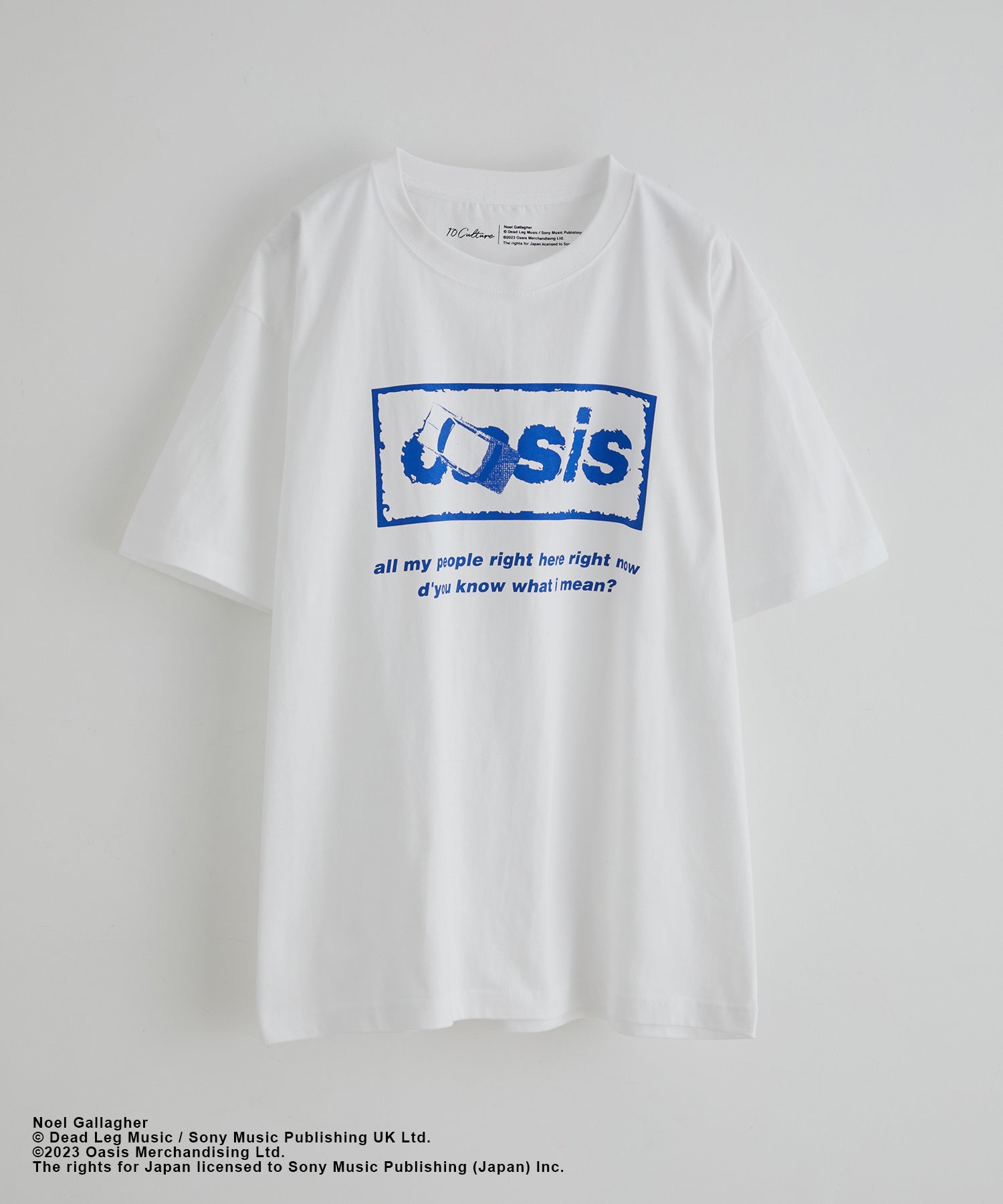 OASIS × 10 CULTURE】EXCLUSIVE LOGO T-SHIRT ｜ ADAM ET ROPE