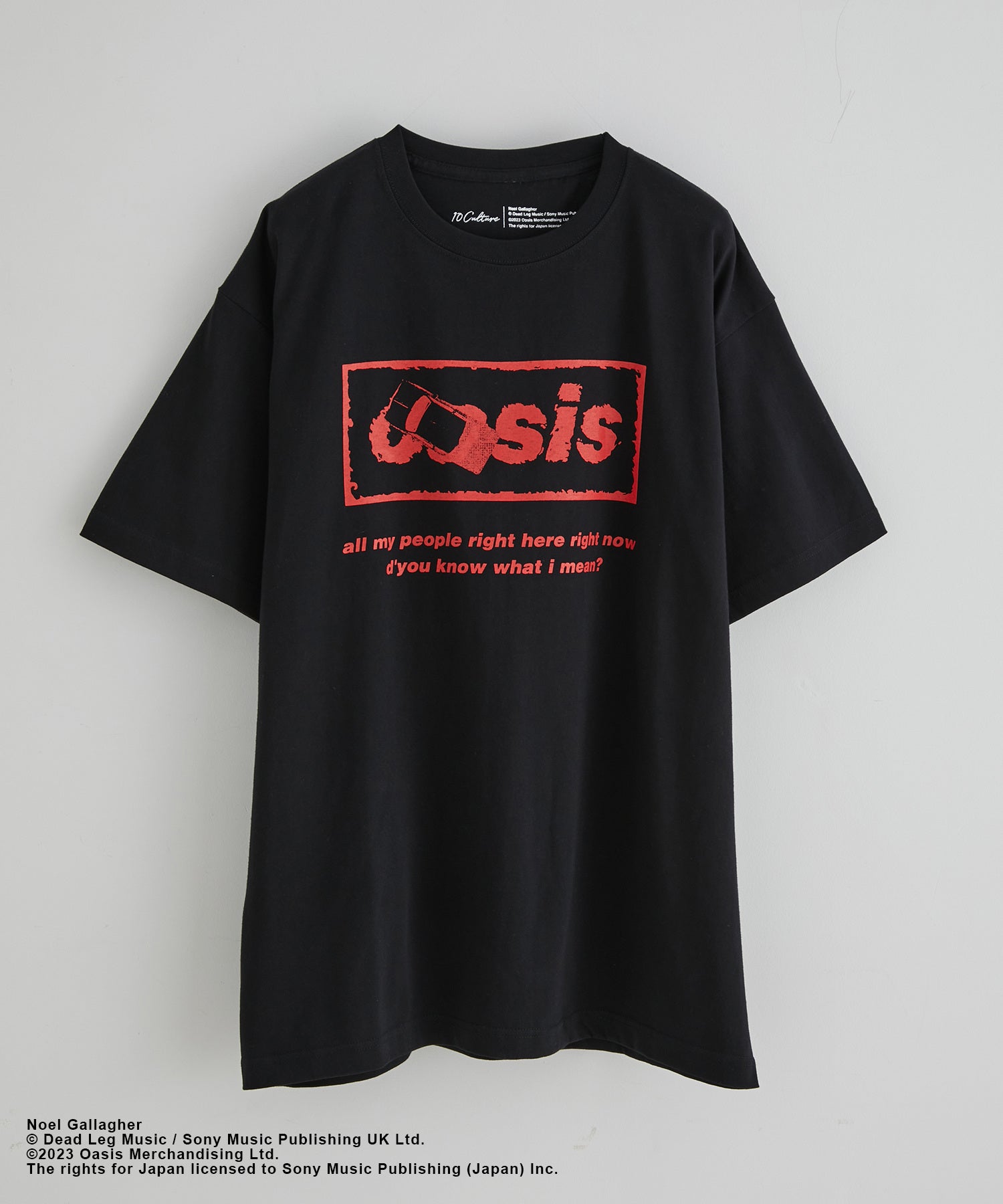 OASIS × 10 CULTURE】EXCLUSIVE LOGO T-SHIRT ｜ ADAM ET ROPE 