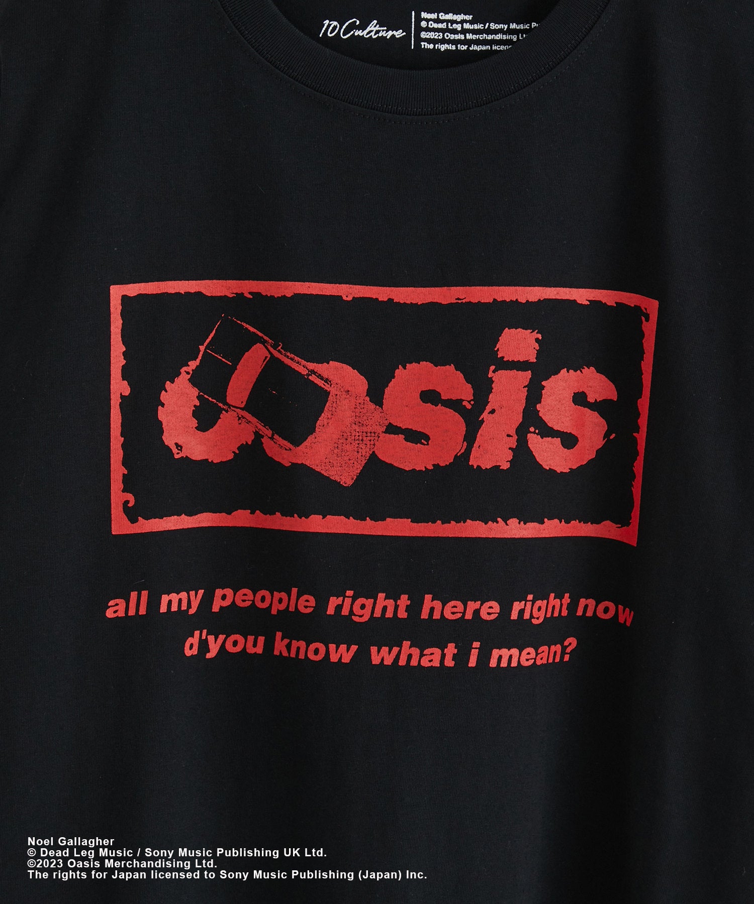 oasis T シャツ-