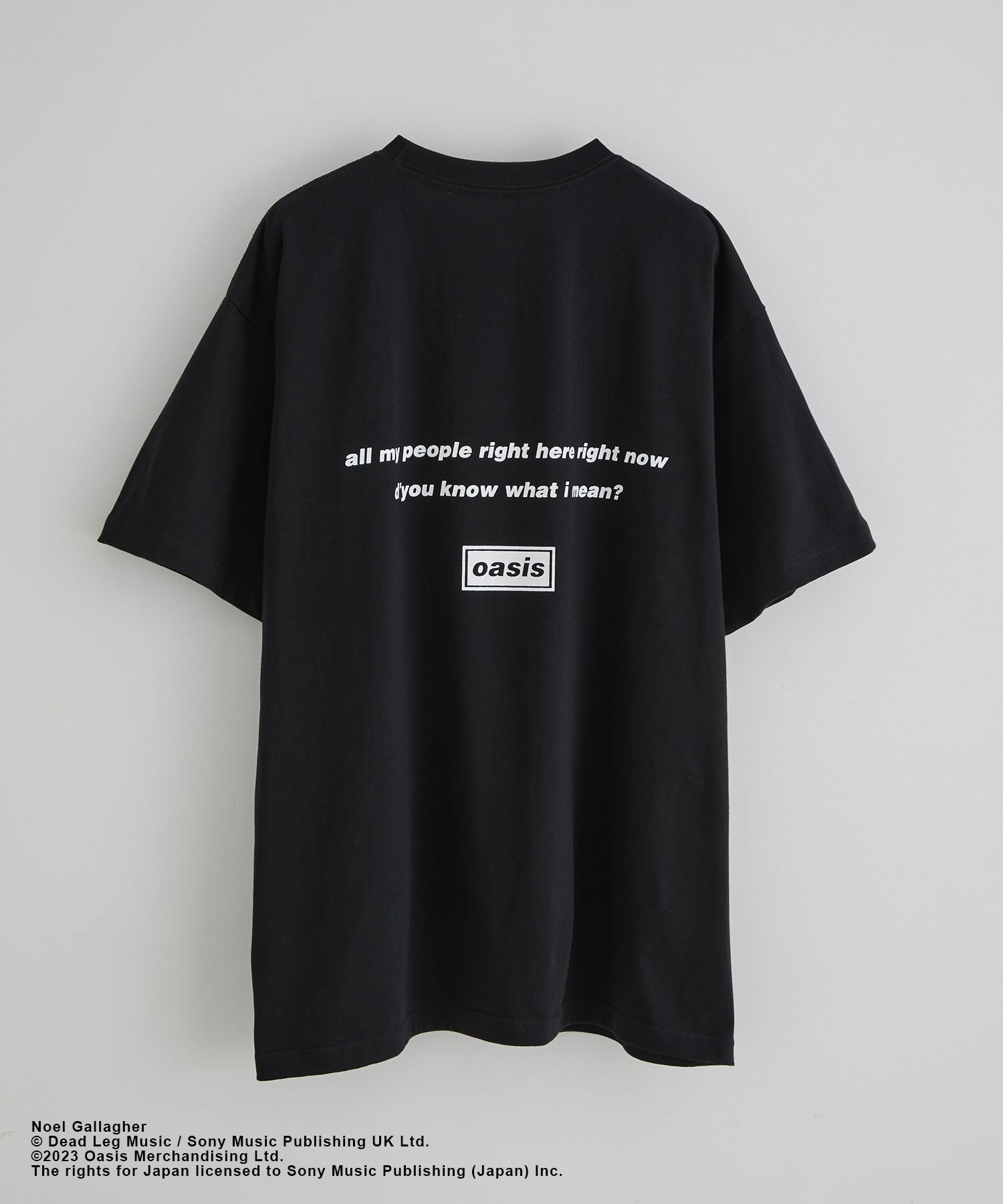 【OASIS × 10 CULTURE】EXCLUSIVE LOGO T-SHIRT ｜ ADAM 