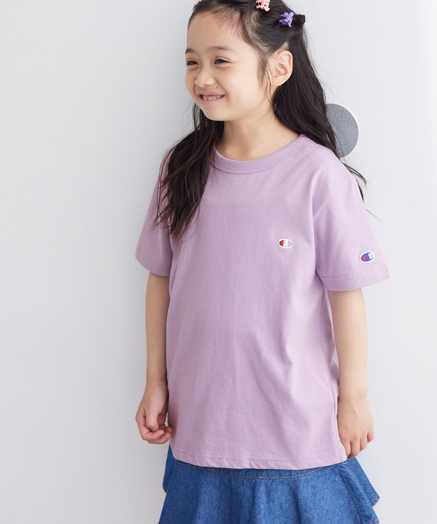 店舗在庫 - 【KIDS】【Champion/チャンピオン】ベーシック半袖Tシャツ